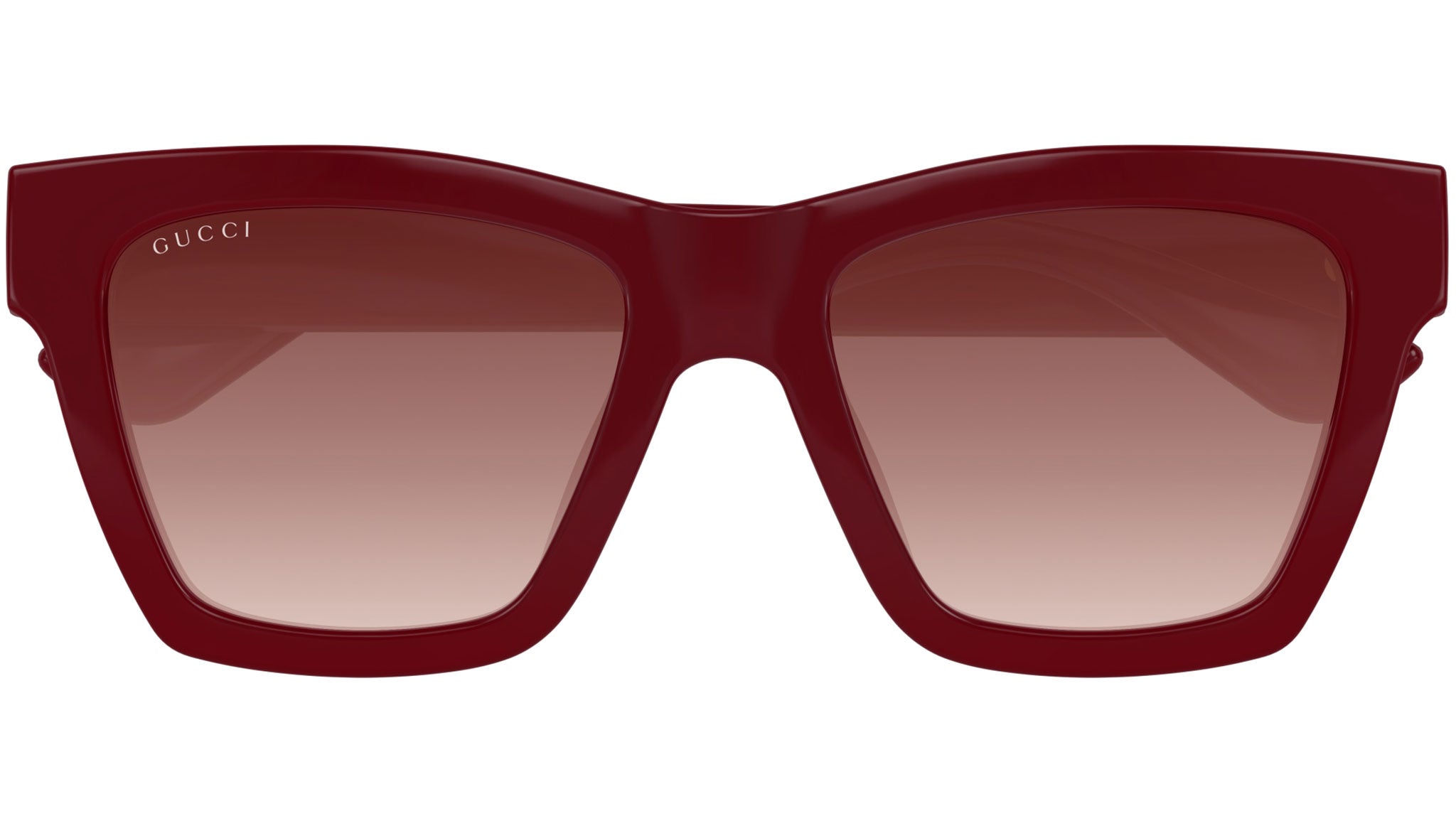 Gucci GG1714S 003 Burgundy Red Cat Eye Sunglasses - eye-oo.com