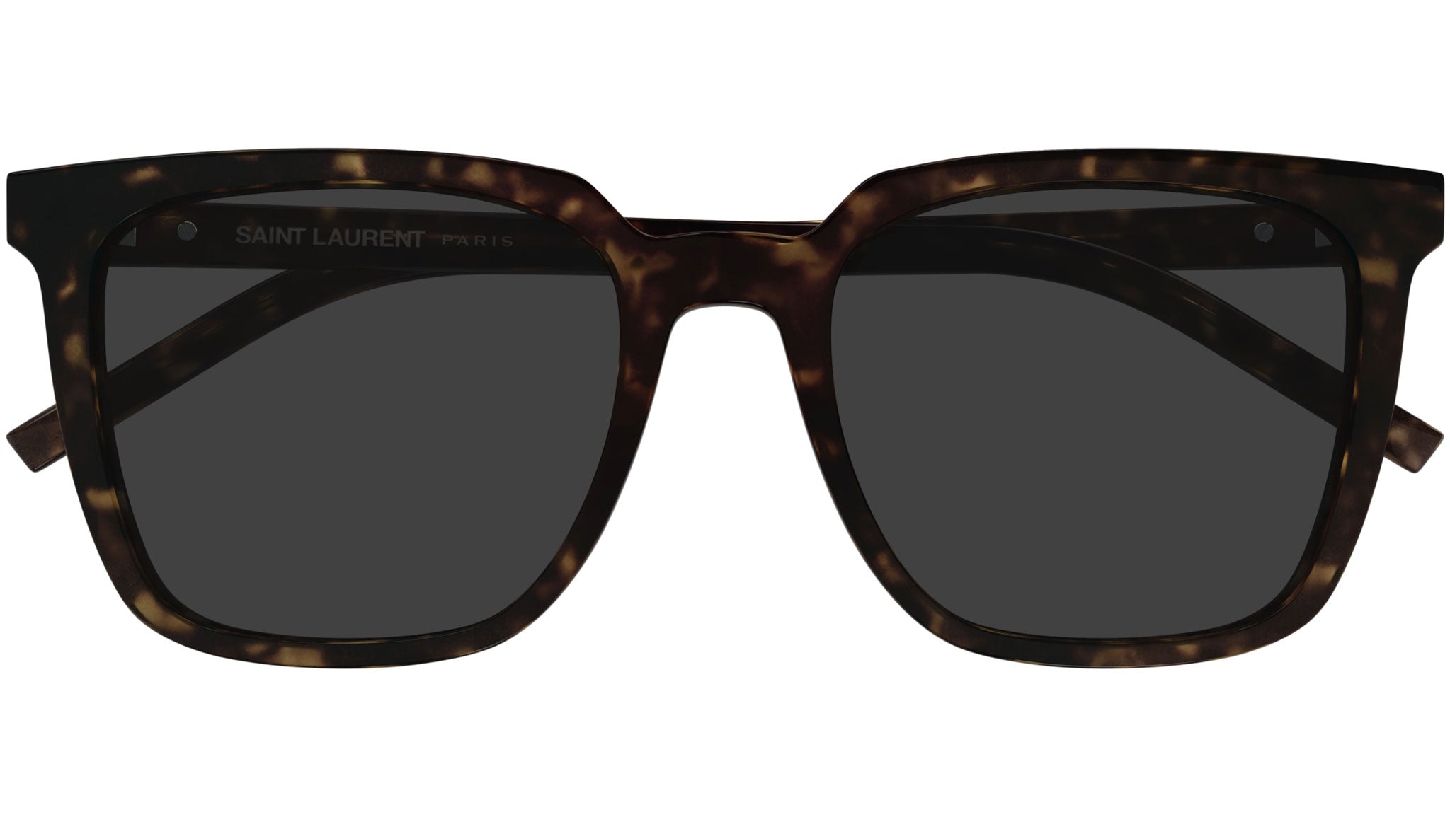 Saint Laurent SL M146 002 Rectangular Sunglasses Havana - eye-oo.com