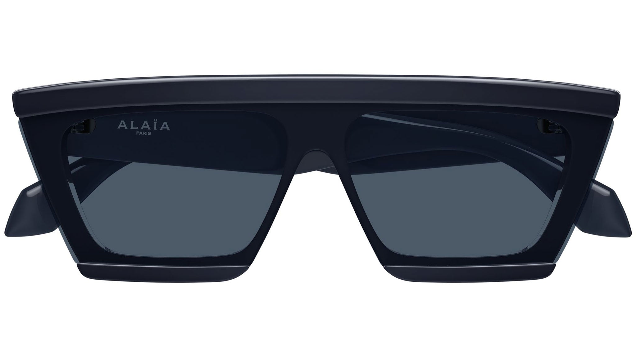 AA0104S Azzedine Alaïa Geometric Sunglasses 004 Blue - eye-oo.com