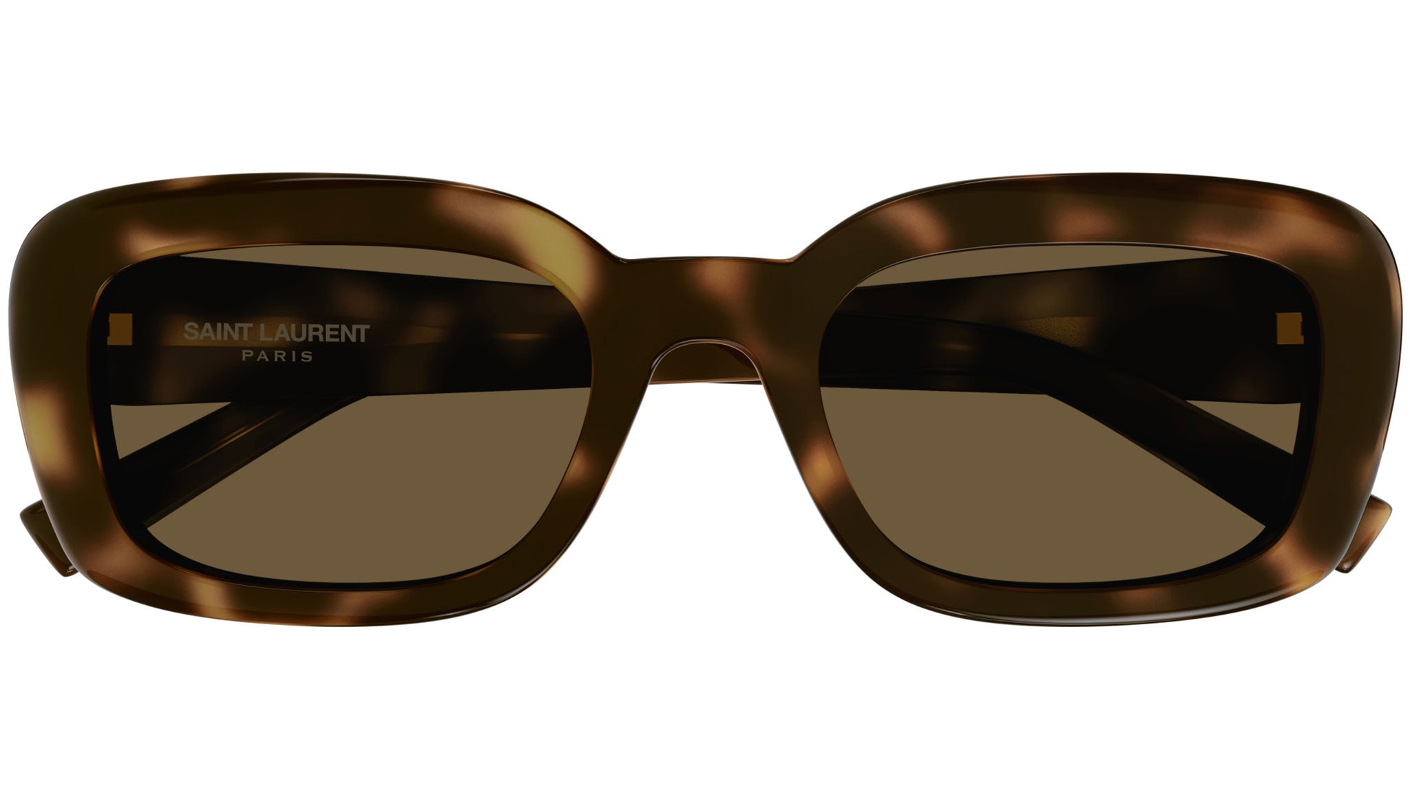 Saint Laurent SLM130/F 004 Sunglasses Havana Rectangle Frame, Brown Lenses Saint Laurent SL M130 Sunglasses | Select Eyewear main image 4