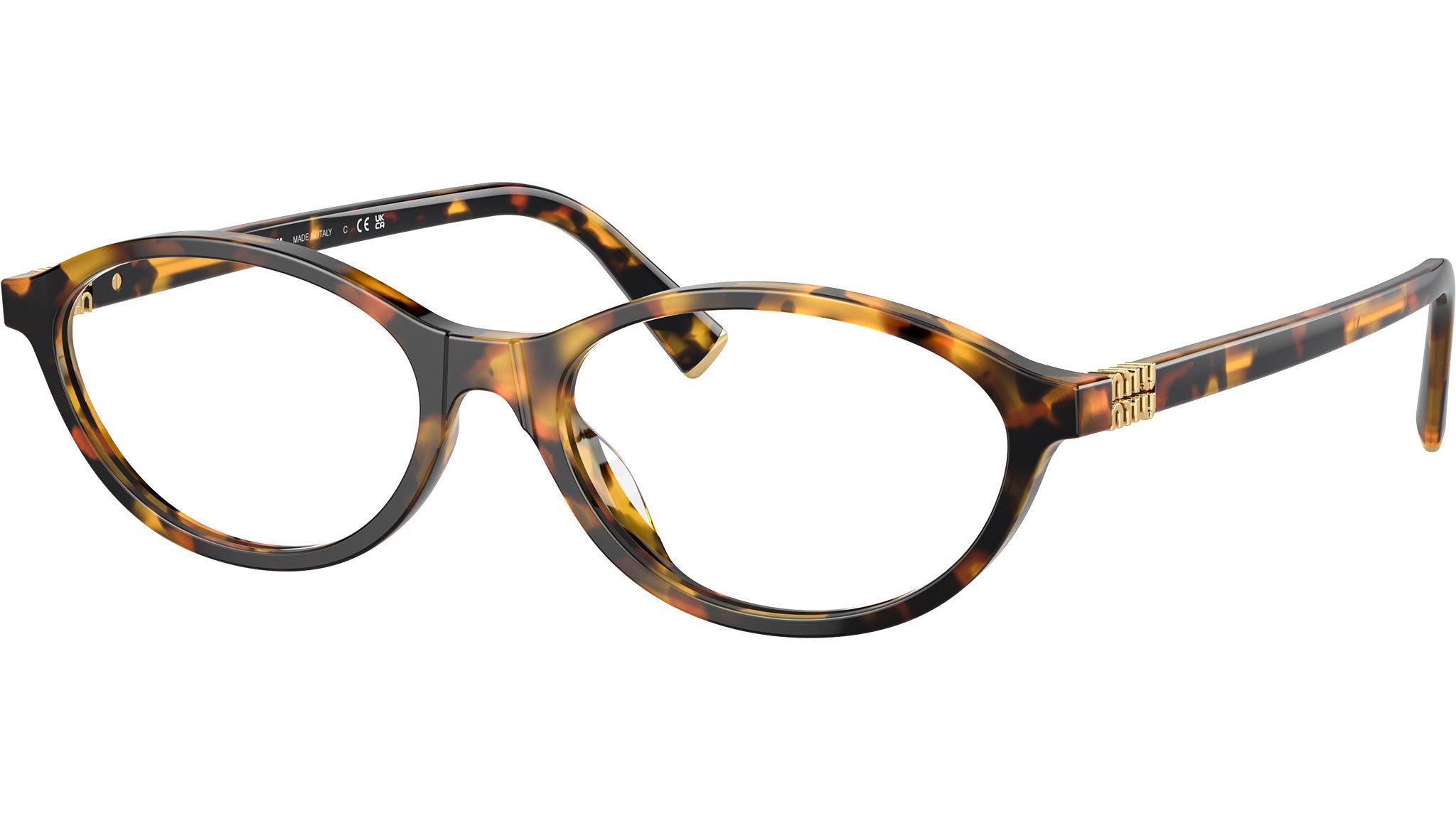 Miu Miu 0MU 09XV Optical Frame VAU1O1 Yellow - eye-oo.com
