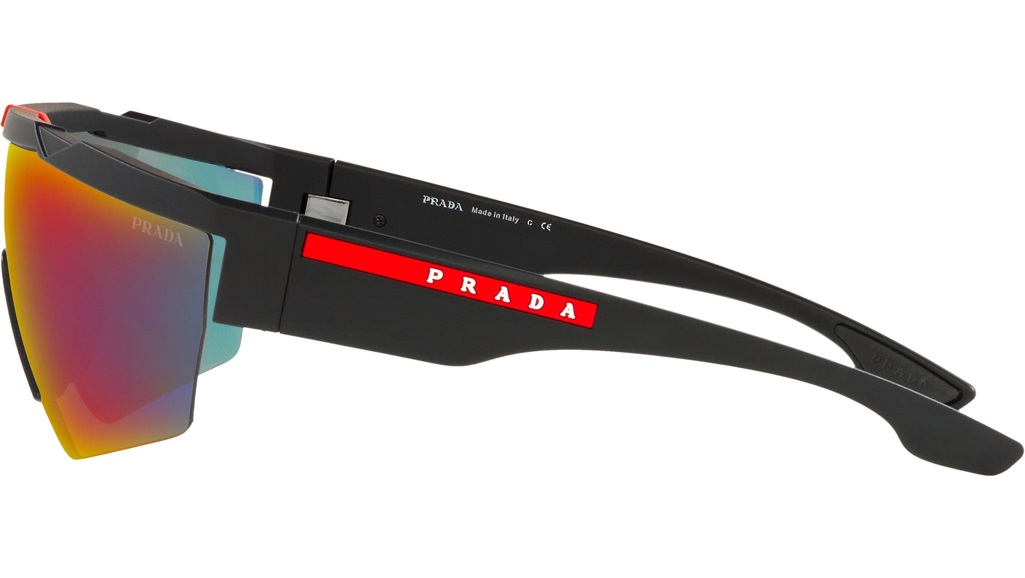 Prada Linea Rossa Sunglasses PS03XS DG008F Black - eye-oo.com