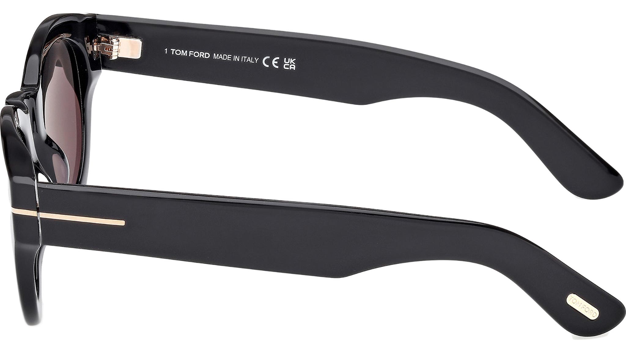 NEW TOM FORD LUCINDA SUNGLASSES TF1212 52N ROUND HAVANA UNISEX EYEWEAR FT1212 Sunglasses Tom Ford Lucinda FT1212 (55E) FT1212 Unisex  main image 3