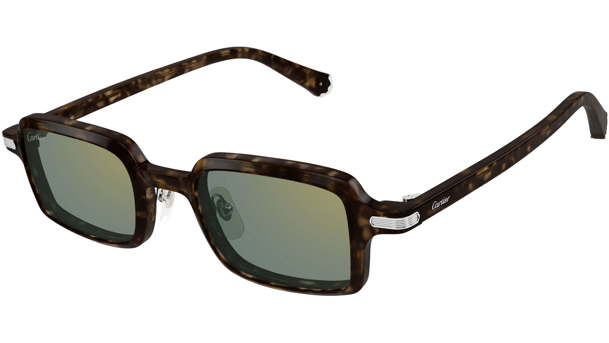 Cartier Première CT0539S Sunglasses 002 Dark Havana - eye-oo.com