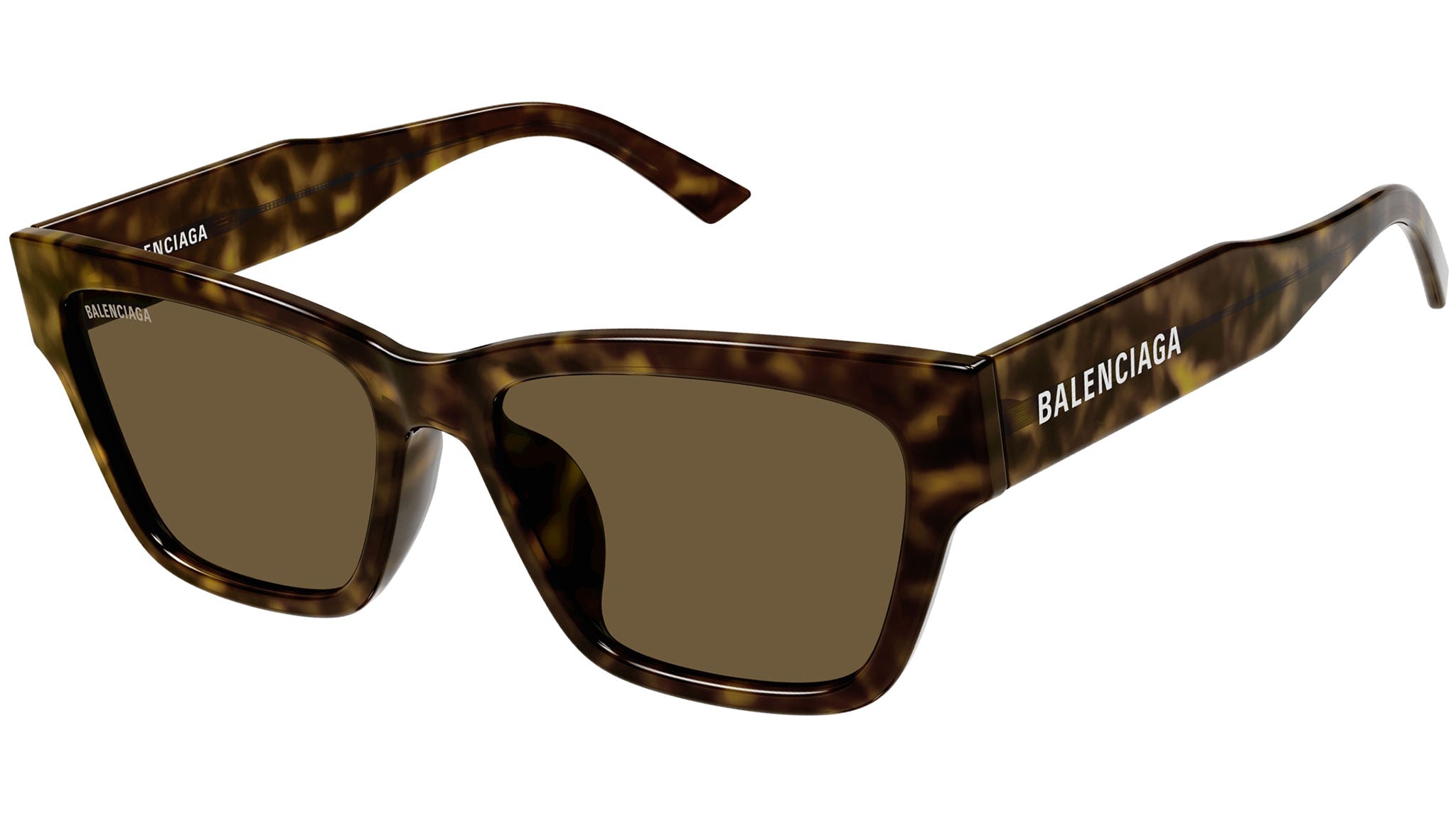 バレンシアガ BB0307SA 002 サングラス ブラウン ハバナ Balenciaga BB0307SA Sunglasses 002 Dark Havana - eye-oo.com