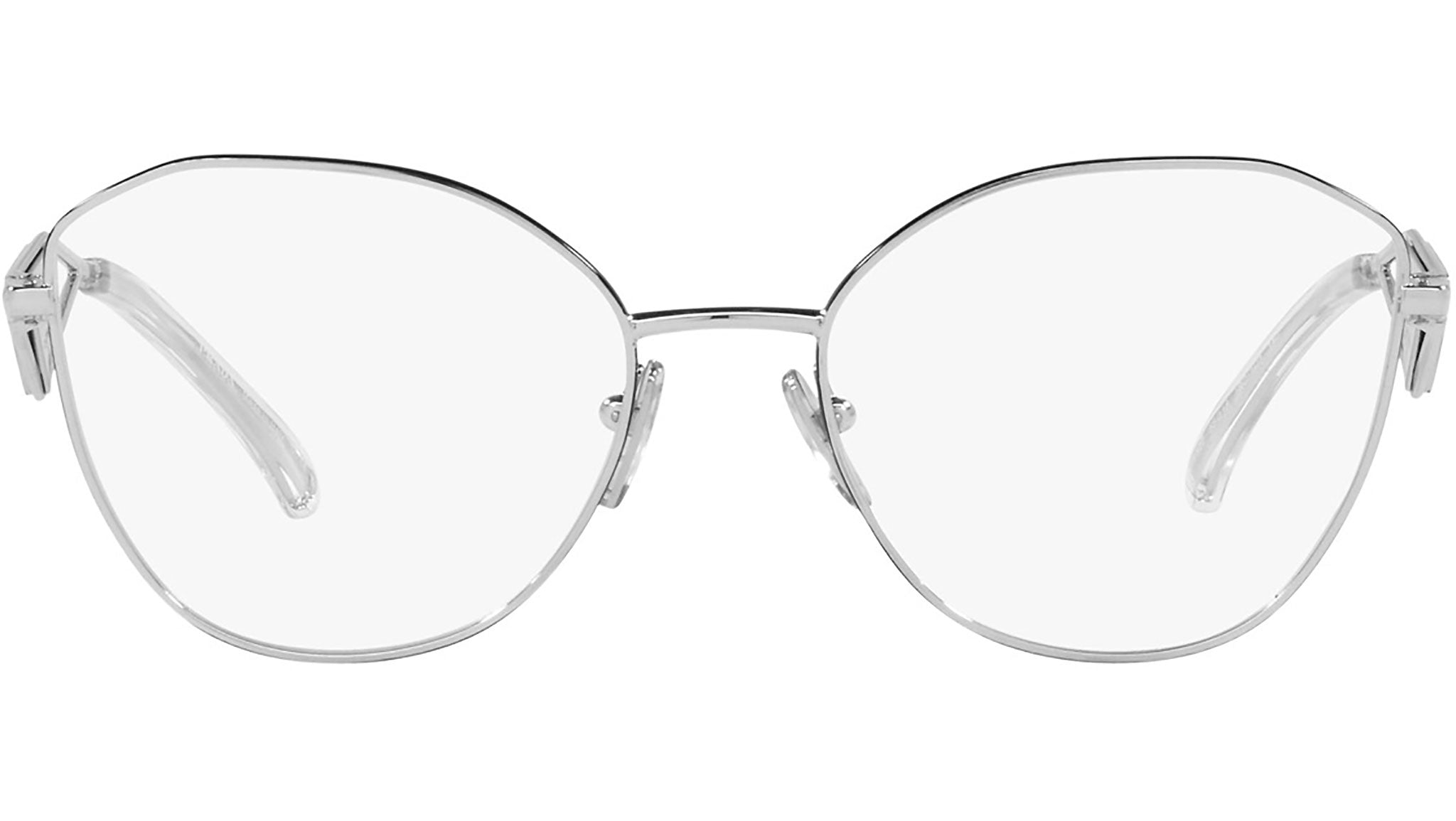 Prada PR 52ZV 1BC1O1 Optical Frame Silver - eye-oo.com