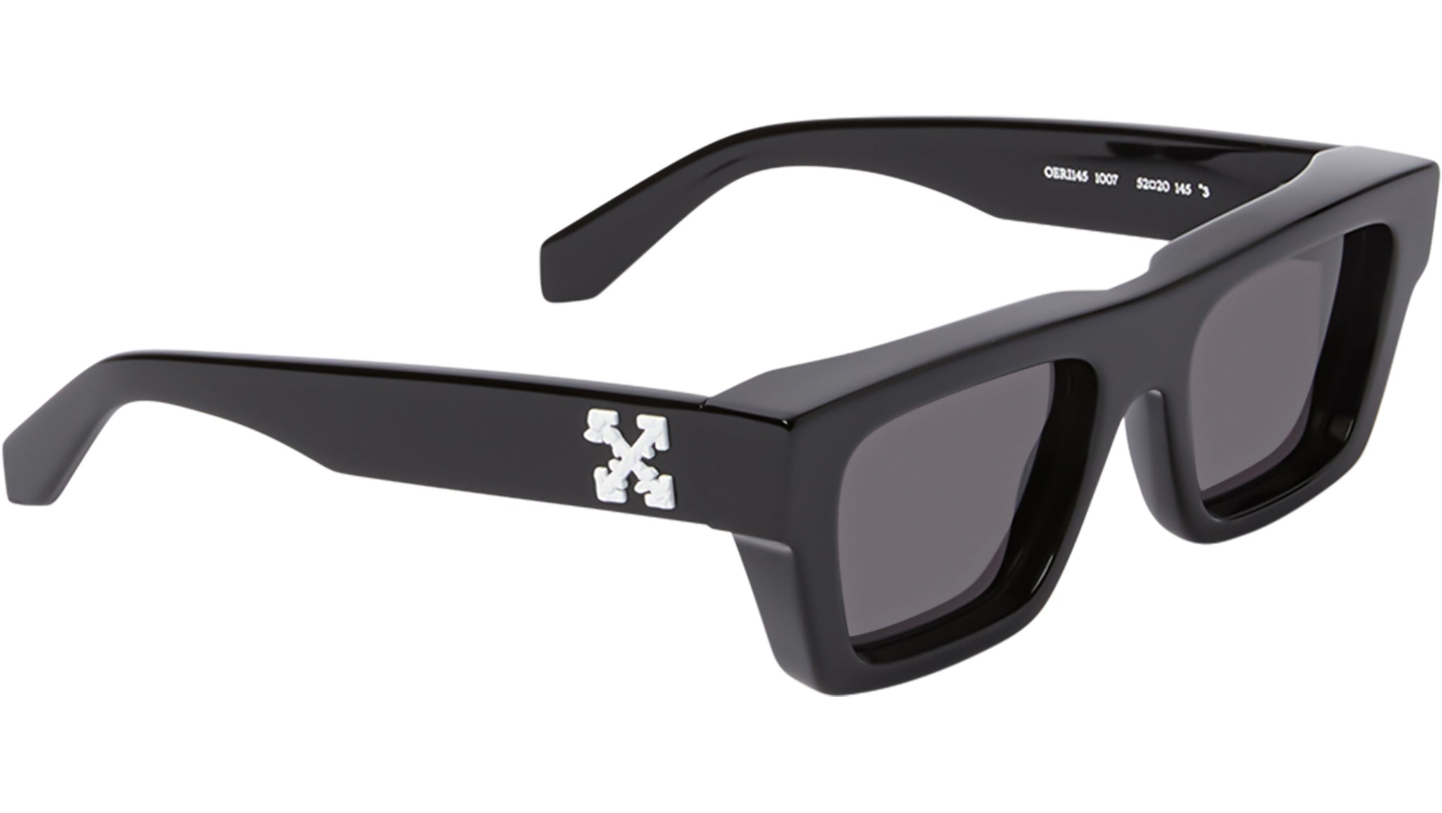 Off-White Oregon Sunglasses 1007 Solid Black - eye-oo.com