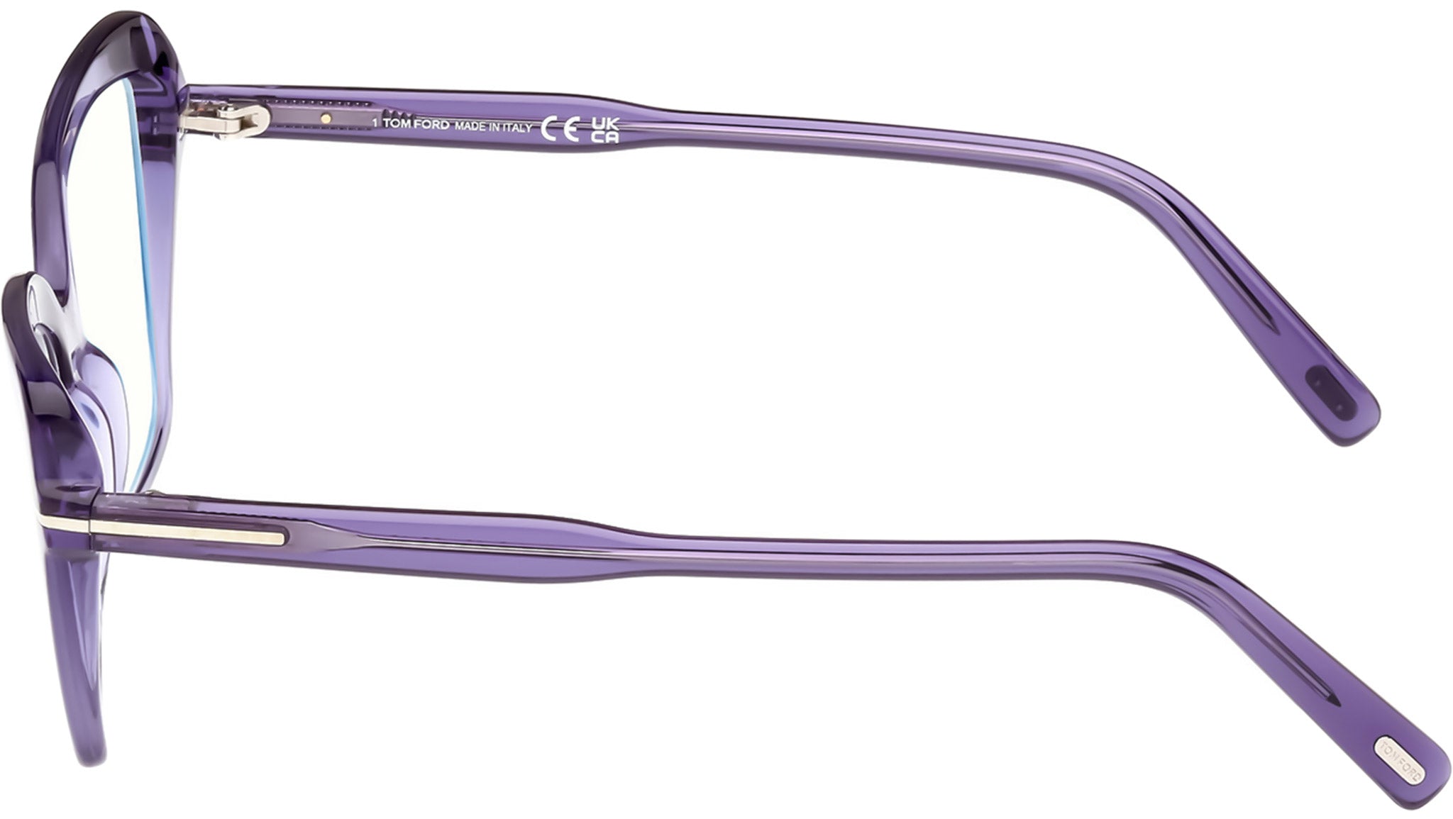 Tom Ford FT5948-B Optical Frame 081 Shiny Violet - eye-oo.com