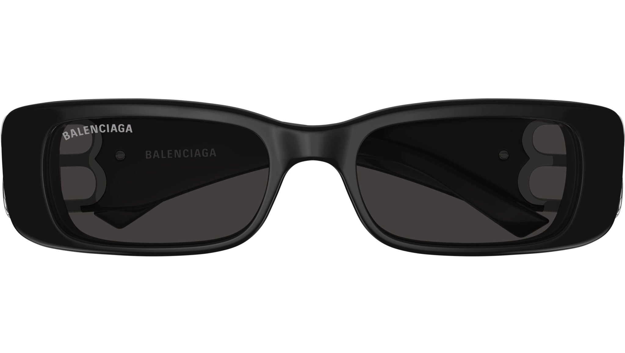 Balenciaga BB0096S Sunglasses 017 Black Black