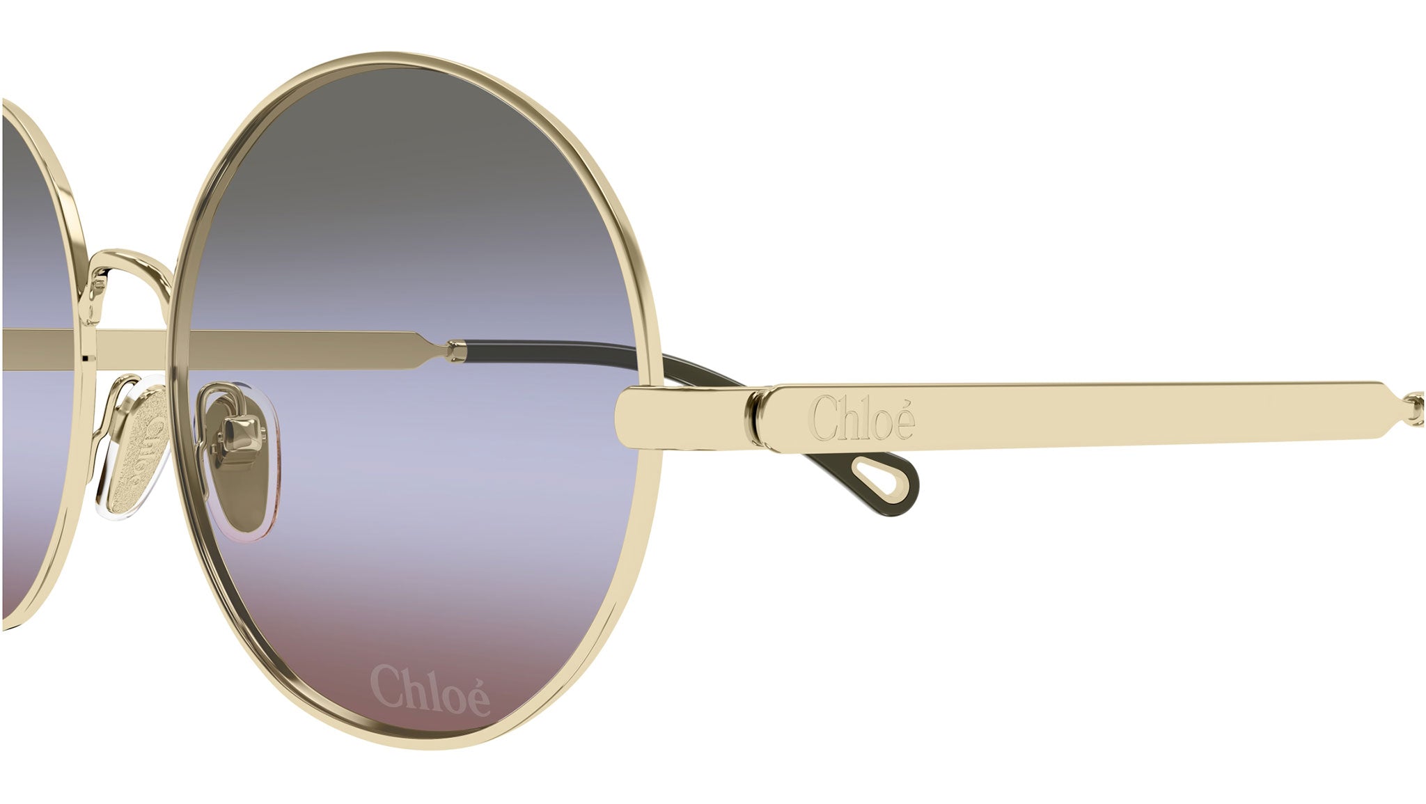 CH0281S Chloé Panthos Sunglasses 004 Gold - eye-oo.com display picture 1