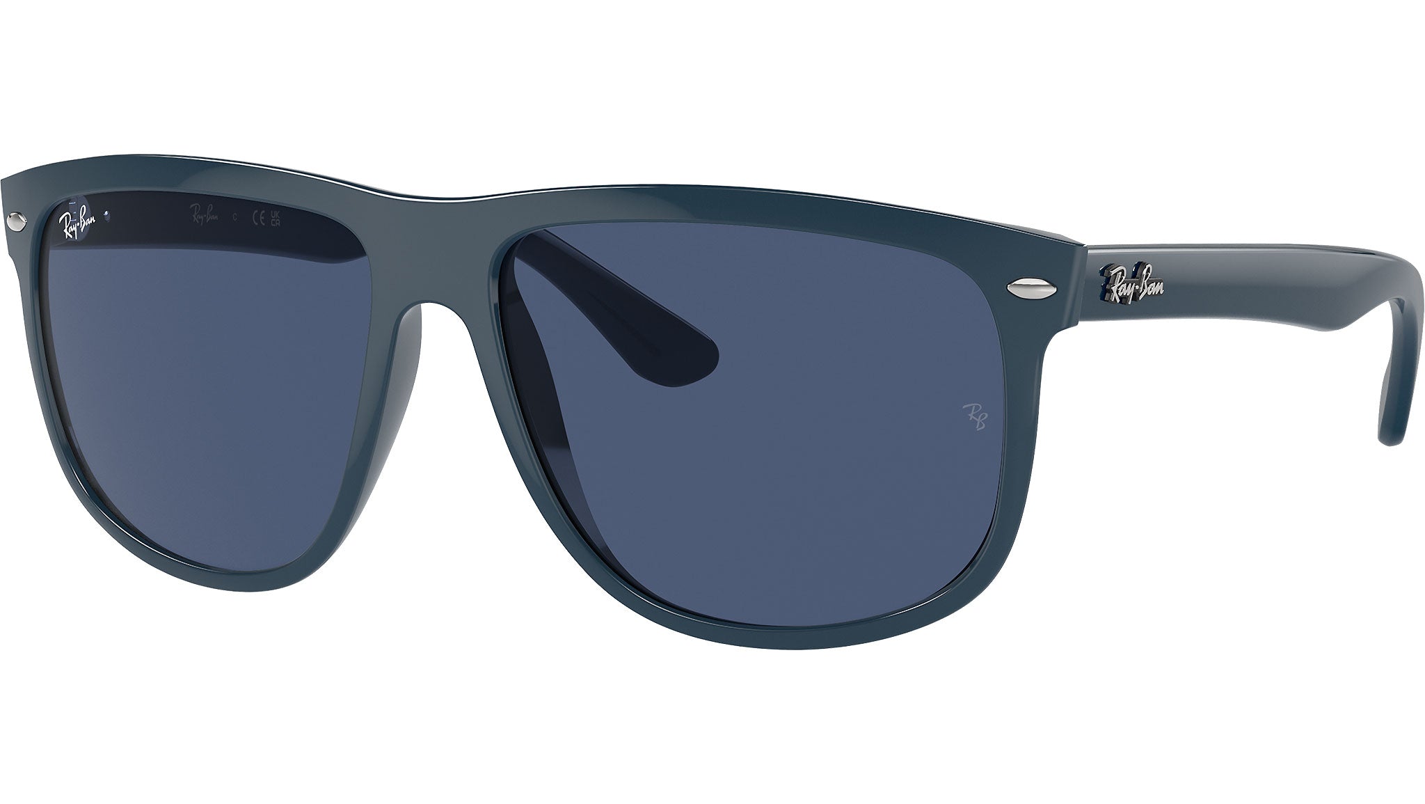 Ray-Ban Boyfriend Sunglasses RB4147 671780 Dark Blue - eye  display picture 1