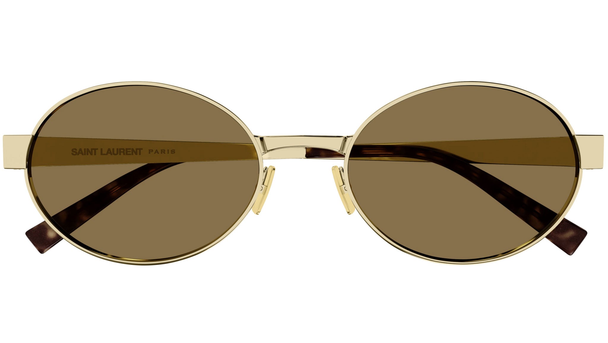 Syle Specs サングラス ブラウン/ゴールド SL 692 Saint Laurent Sunglasses 004 Light Gold - eye-oo.com