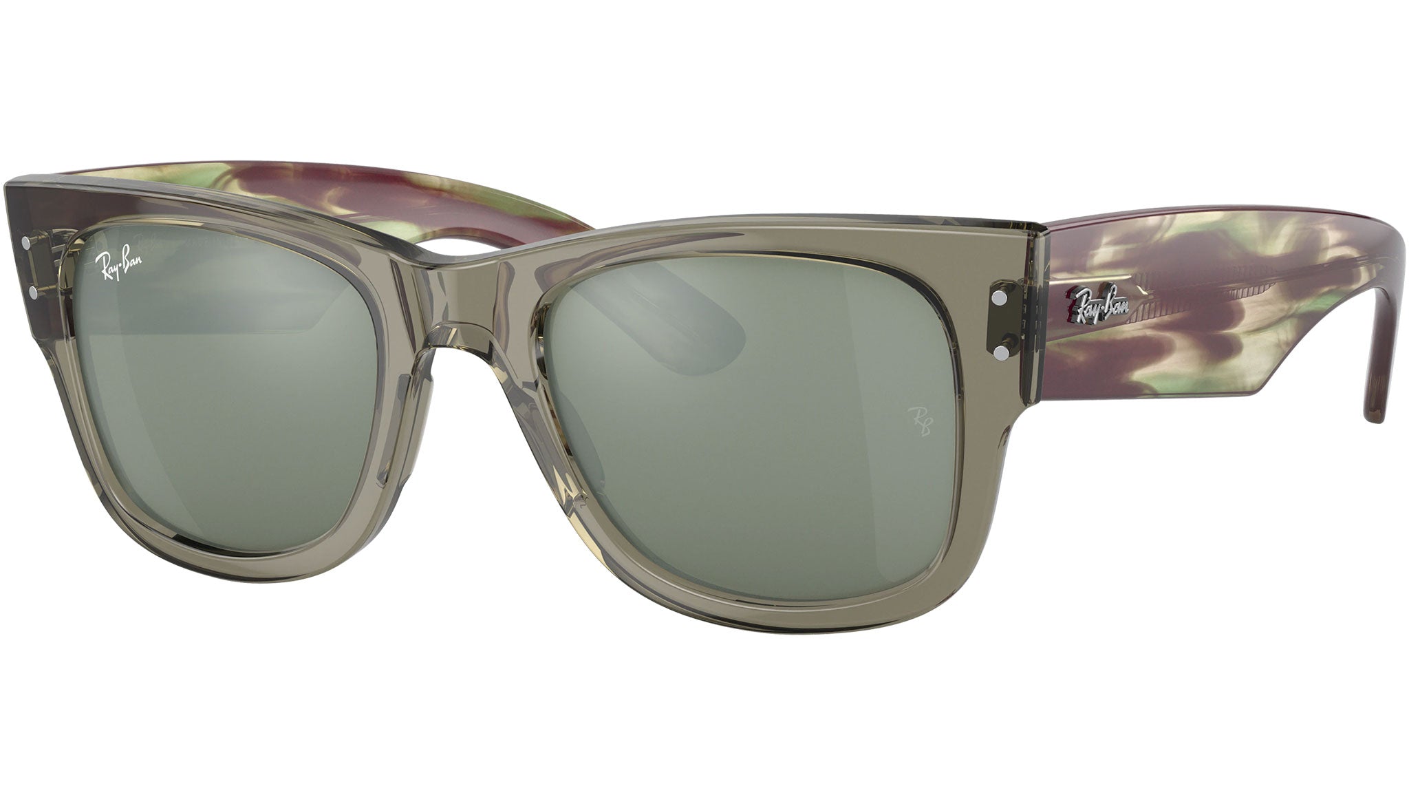 Ray-Ban Mega Wayfarer RB0840S 66355C Green Sunglasses - eye-oo.com