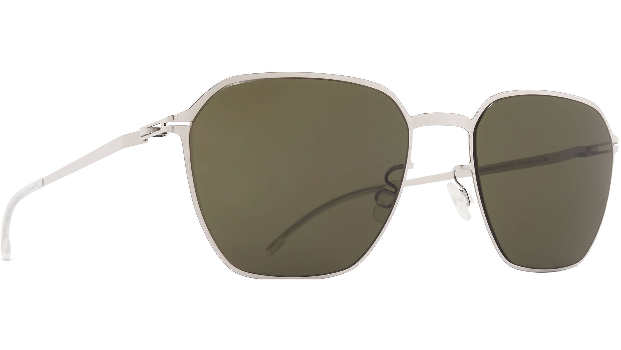 Mykita ANDERS Sunglasses 051 Shiny Silver - eye-oo.com