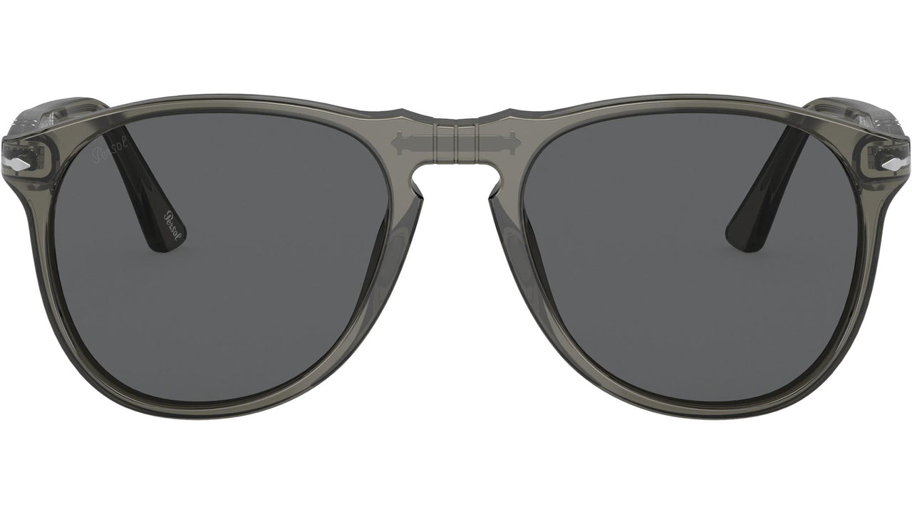 PO9649S taupe grey trasparent grey