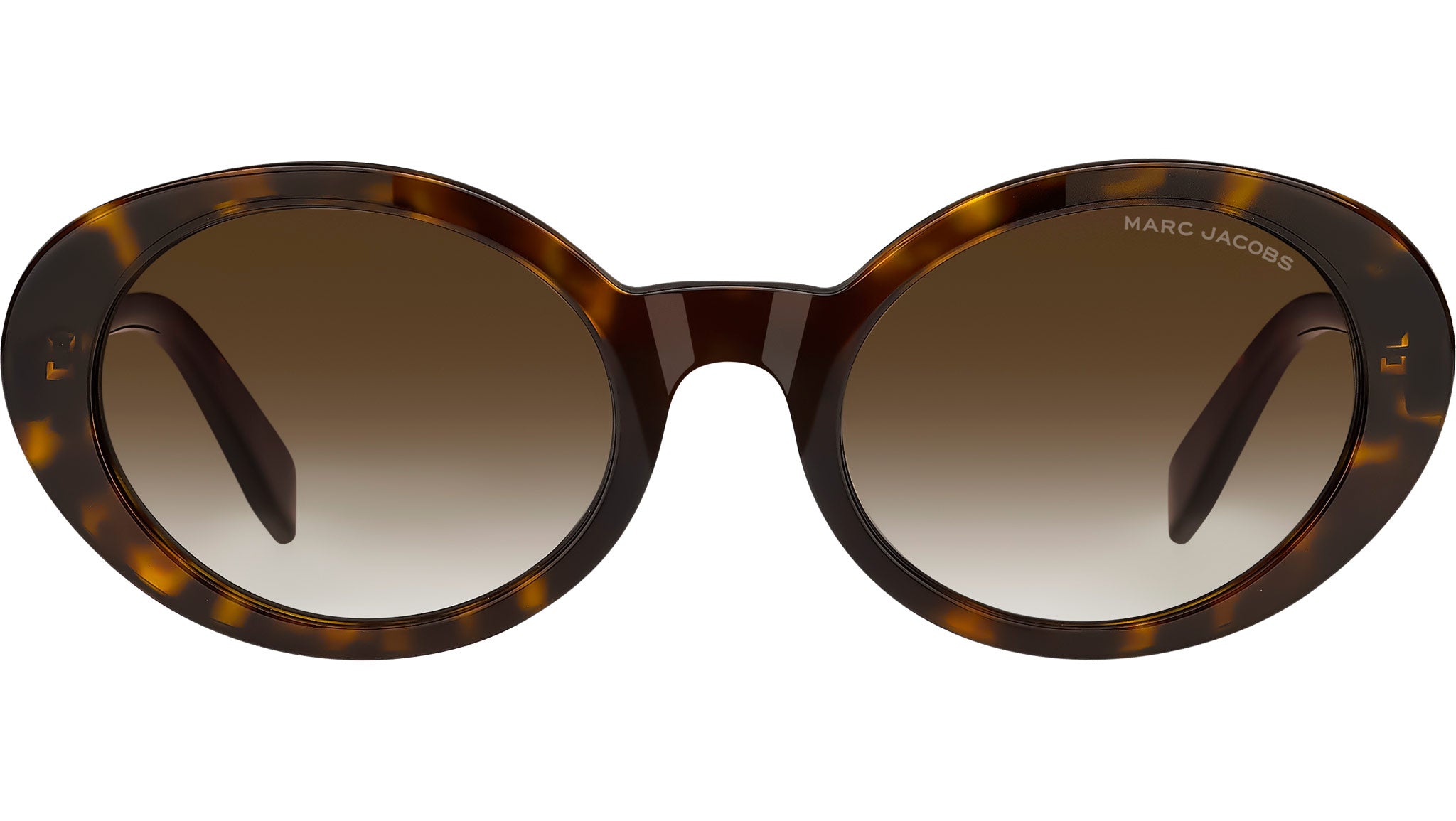 Marc Jacobs Tortoiseshell Round Sunglasses - Brown/Black Lenses Marc Jacobs Women main image 2