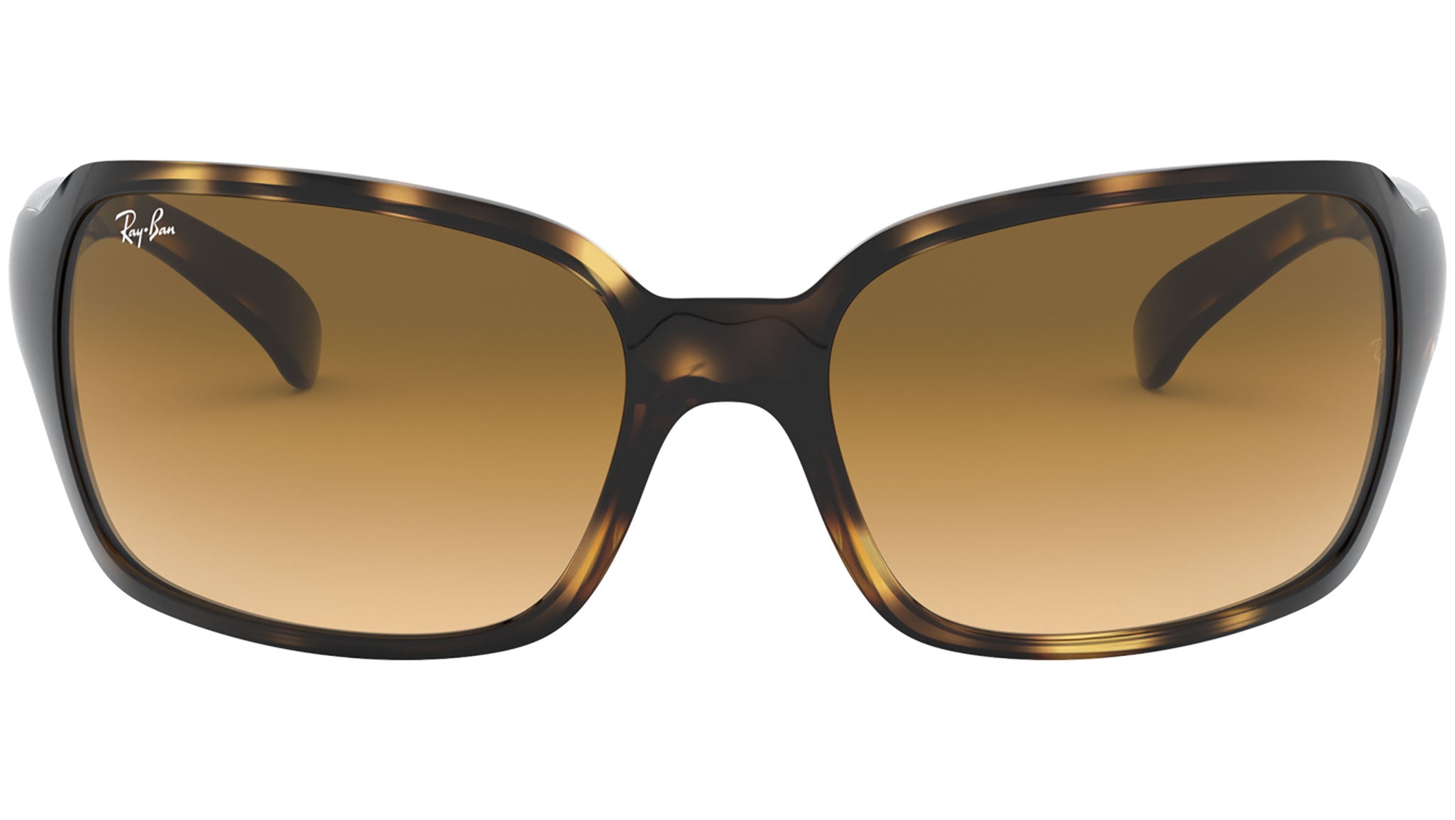 Ray-Ban RB4068 Women’s Brown Tortoiseshell Rectangle Sunglasses Ray-ban - RB4068 main image 4