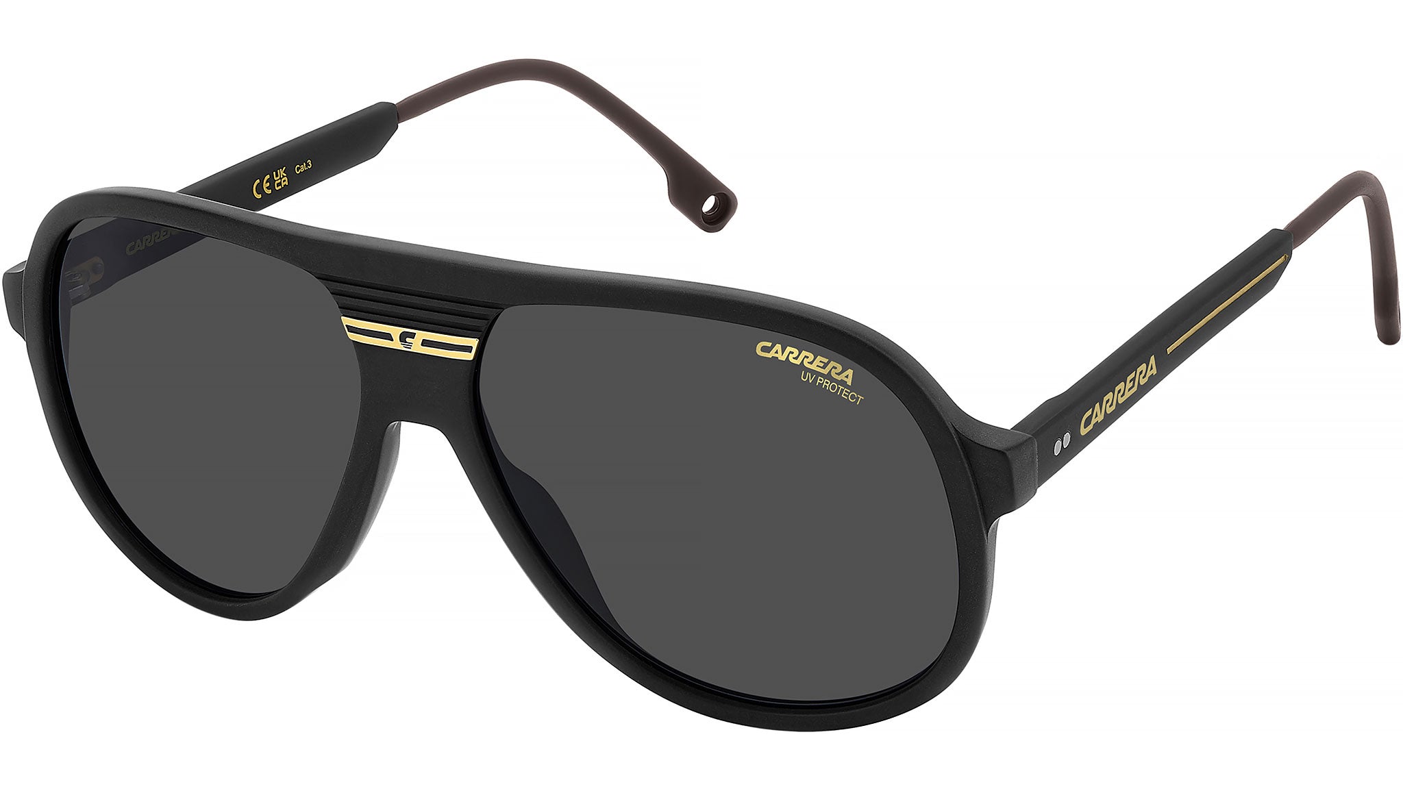 Carrera C SPORT 07/S I46 IR Sunglasses Matte Black Gold  display picture 2