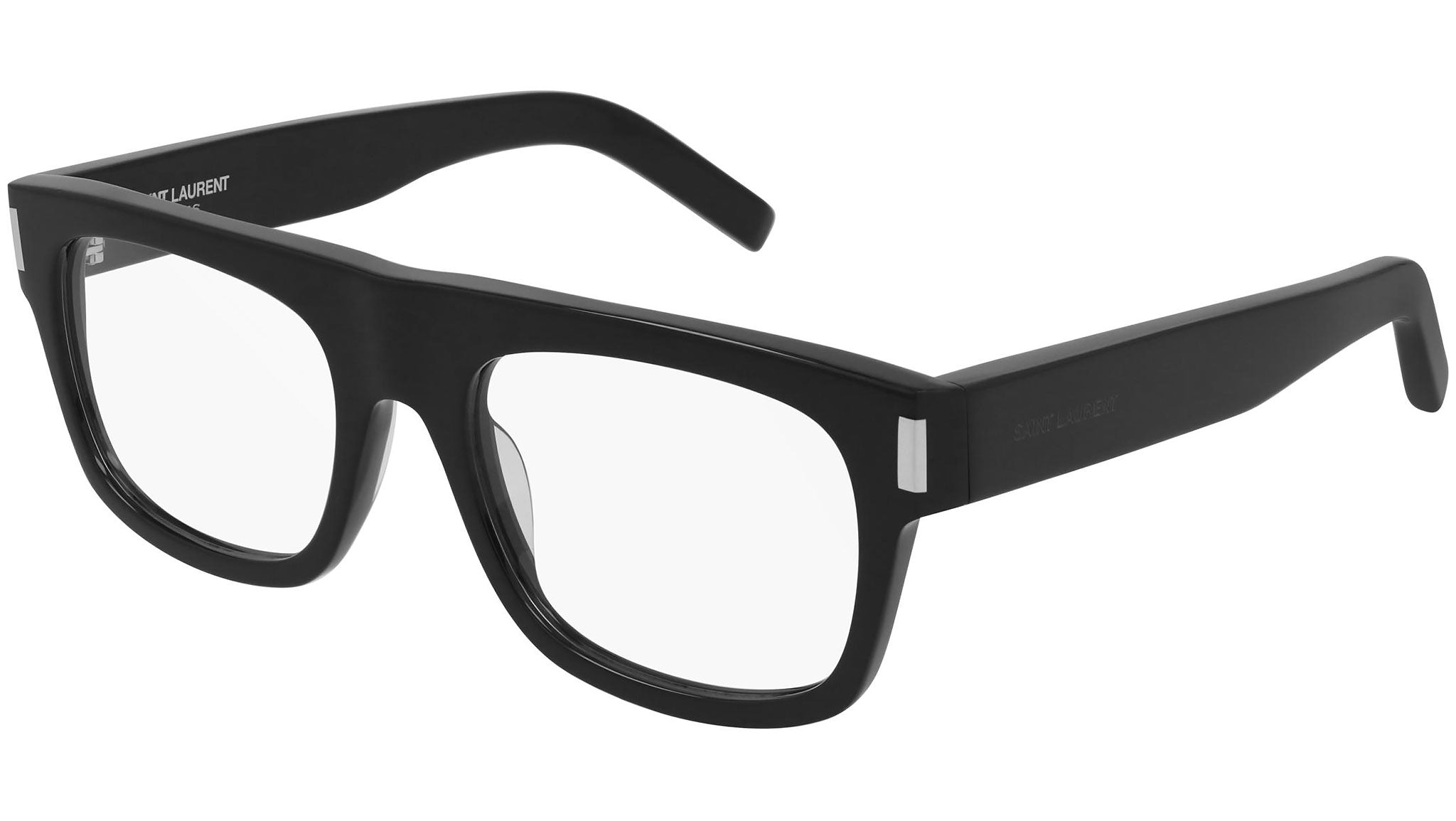 Saint Laurent SL 293 Opt 001 Shiny Black Optical Frame - eye  display picture 3