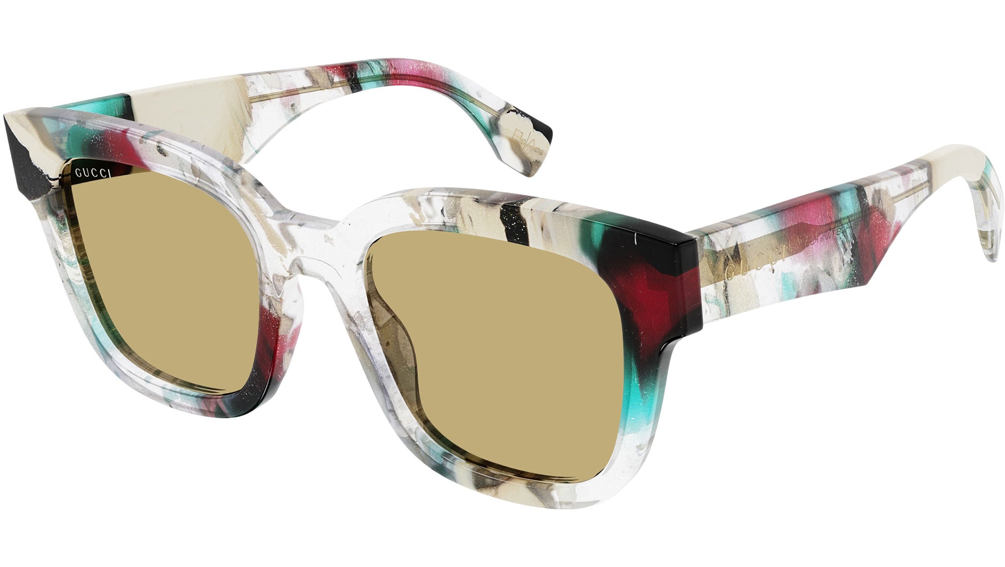 Gucci GG1624S 002 Sunglasses Crystal Multicolor - eye-oo.com display picture 1