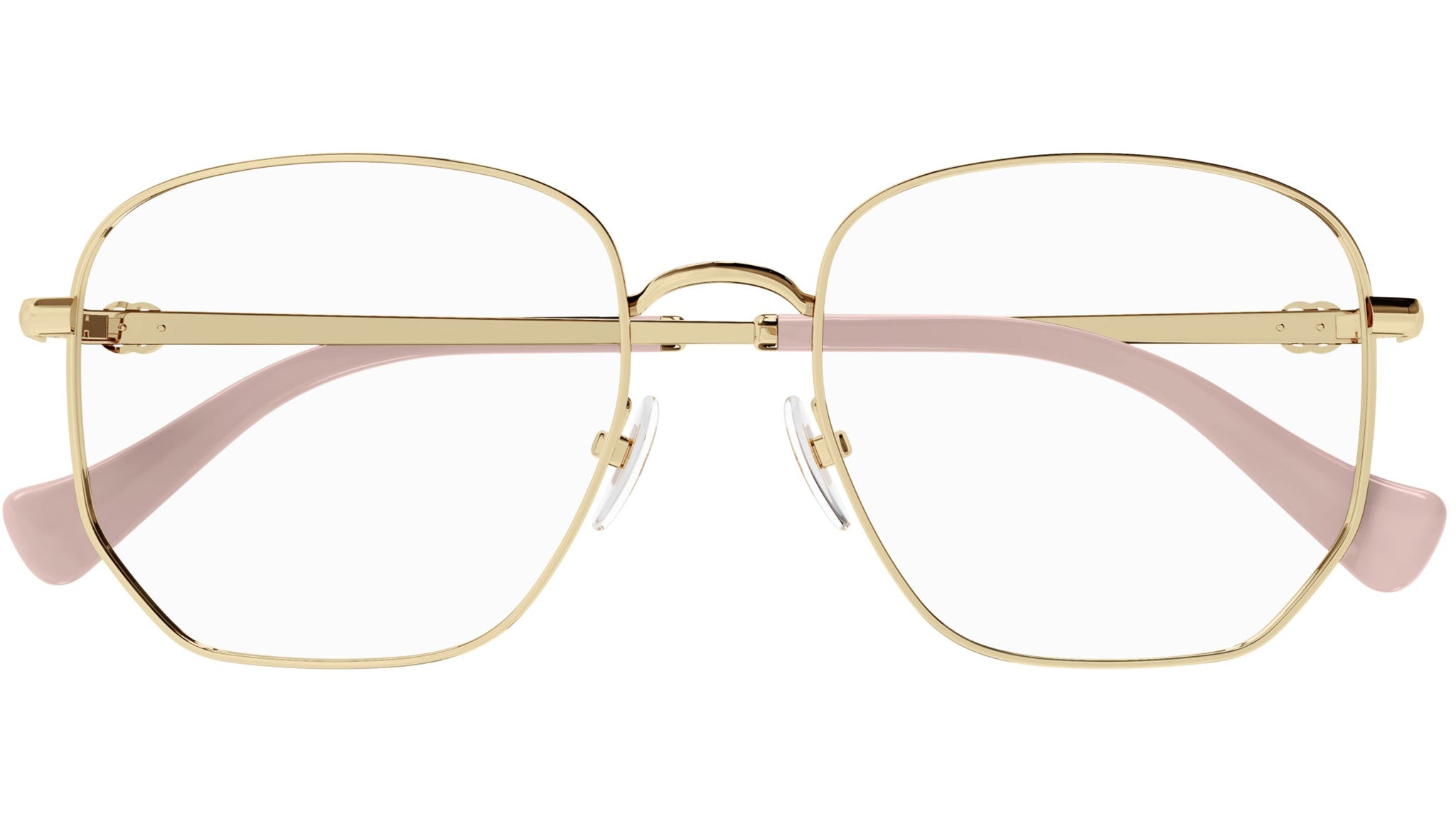 GUCCI　GG 1243/N ゴールドフレーム メガネ 140サイズ Gucci GG1420OK 003 Eyeglasses Gold Gold - eye-oo.com