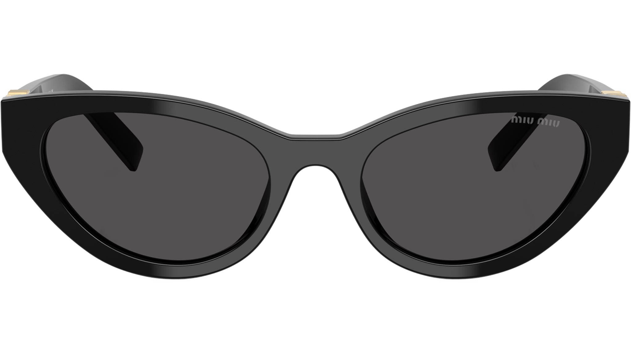 MU A04S Miu Miu Sunglasses 16K08Z Black - eye-oo.com