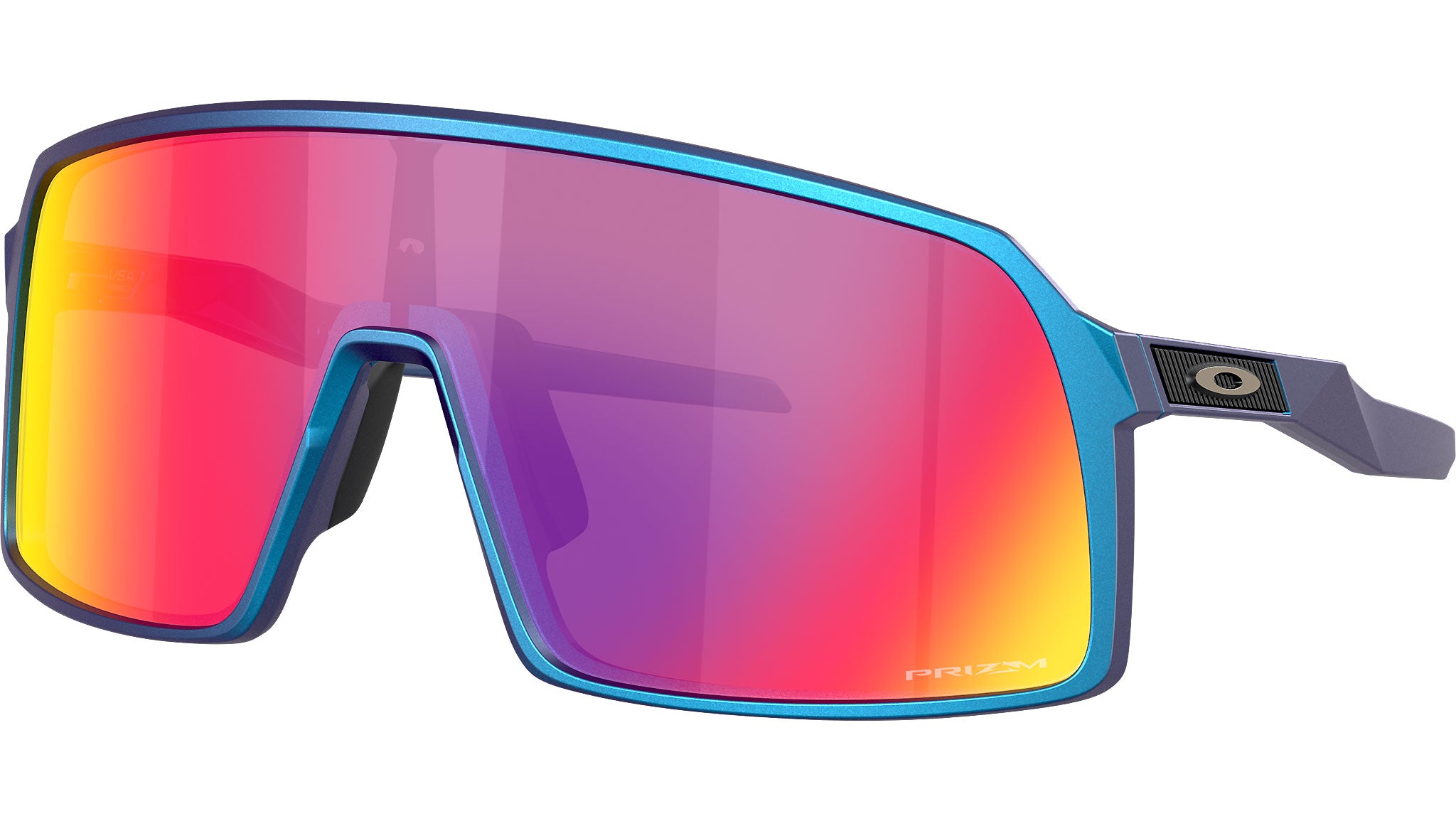 Oakley Sutro OO9406 9406C1 Sunglasses Matte Cyan / Blue Colorshift