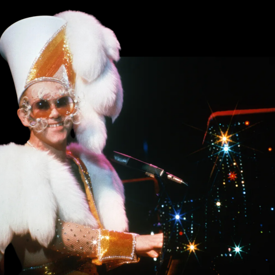 Elton John's love for Gucci sunglasses