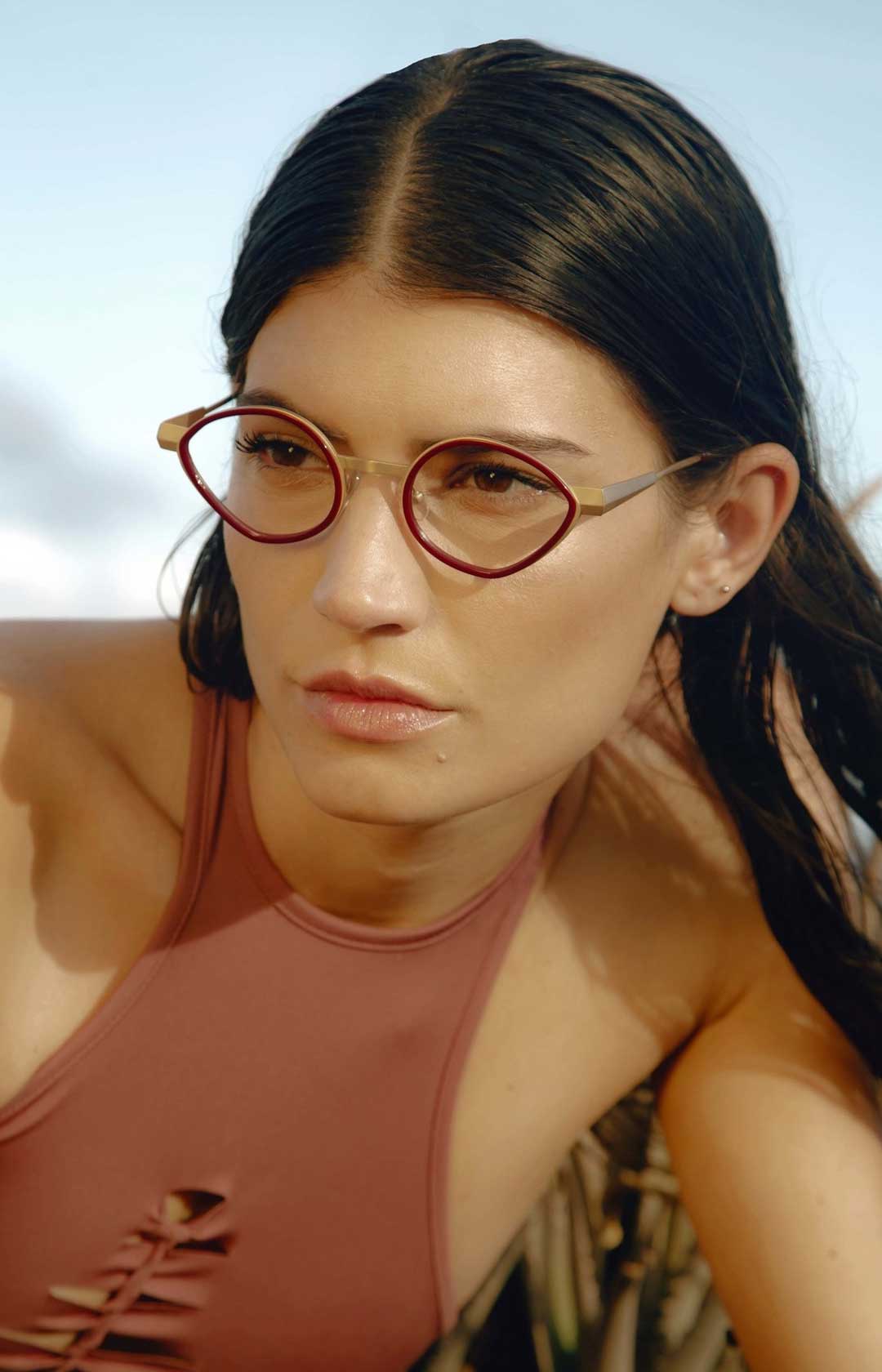 メガネ GUCCI SS25 Woman OPTICAL (GG1284OA 002 SILVER) Gucci GG1284OA 002 Glasses - US