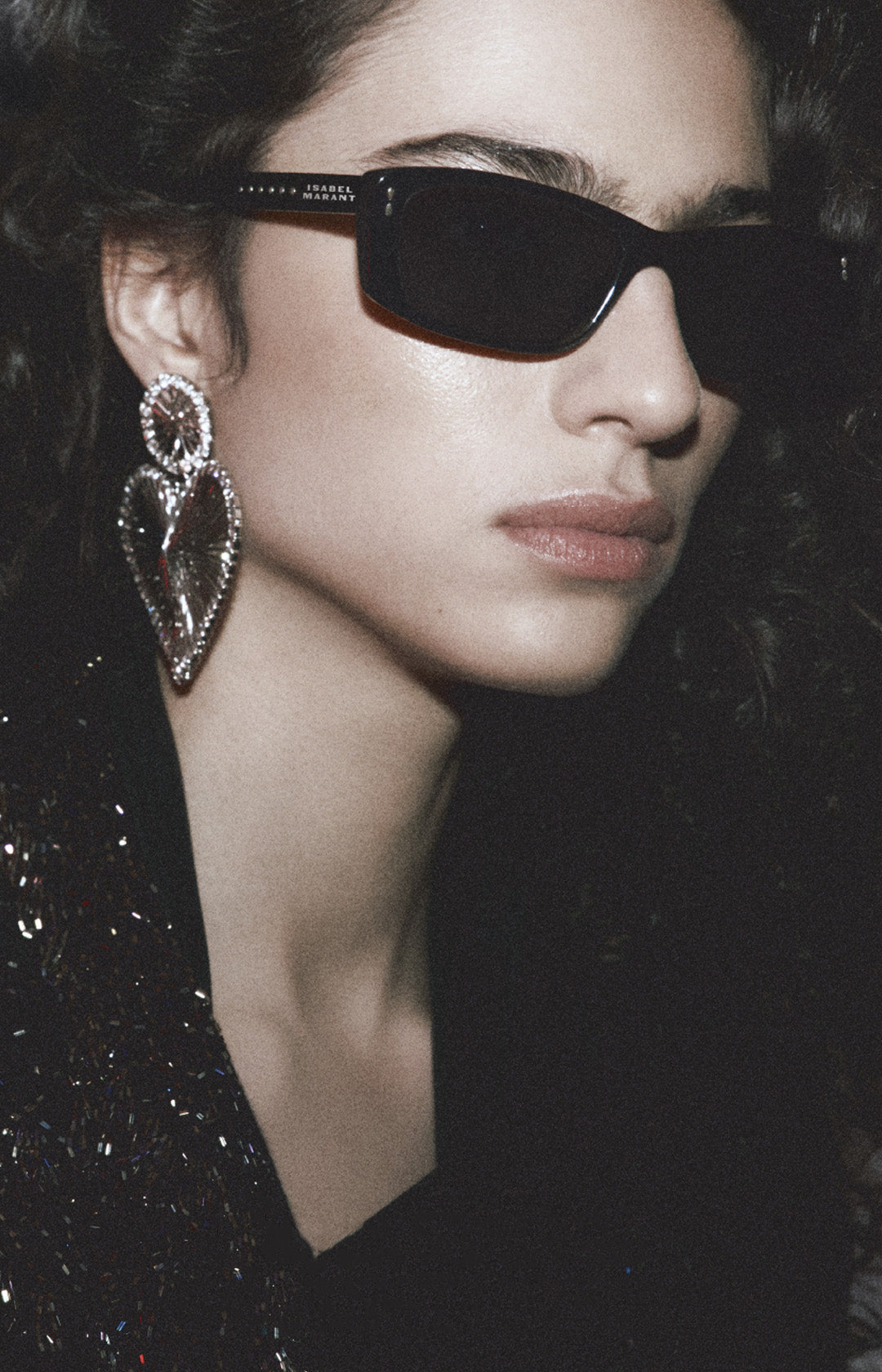 Damensonnenbrillen und -brillen mit rechteckigen Fassungen