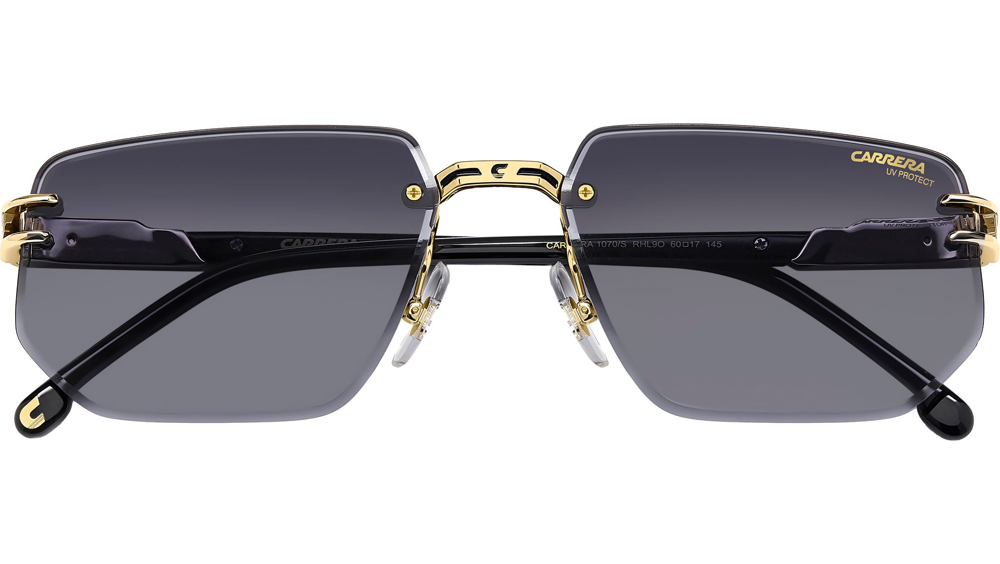 Carrera Black Frame Gold Mirror Lense.  Special Edition.  New in Case Carrera CARRERA-1072-S I46/86: Buy Online | Visionet main image 4