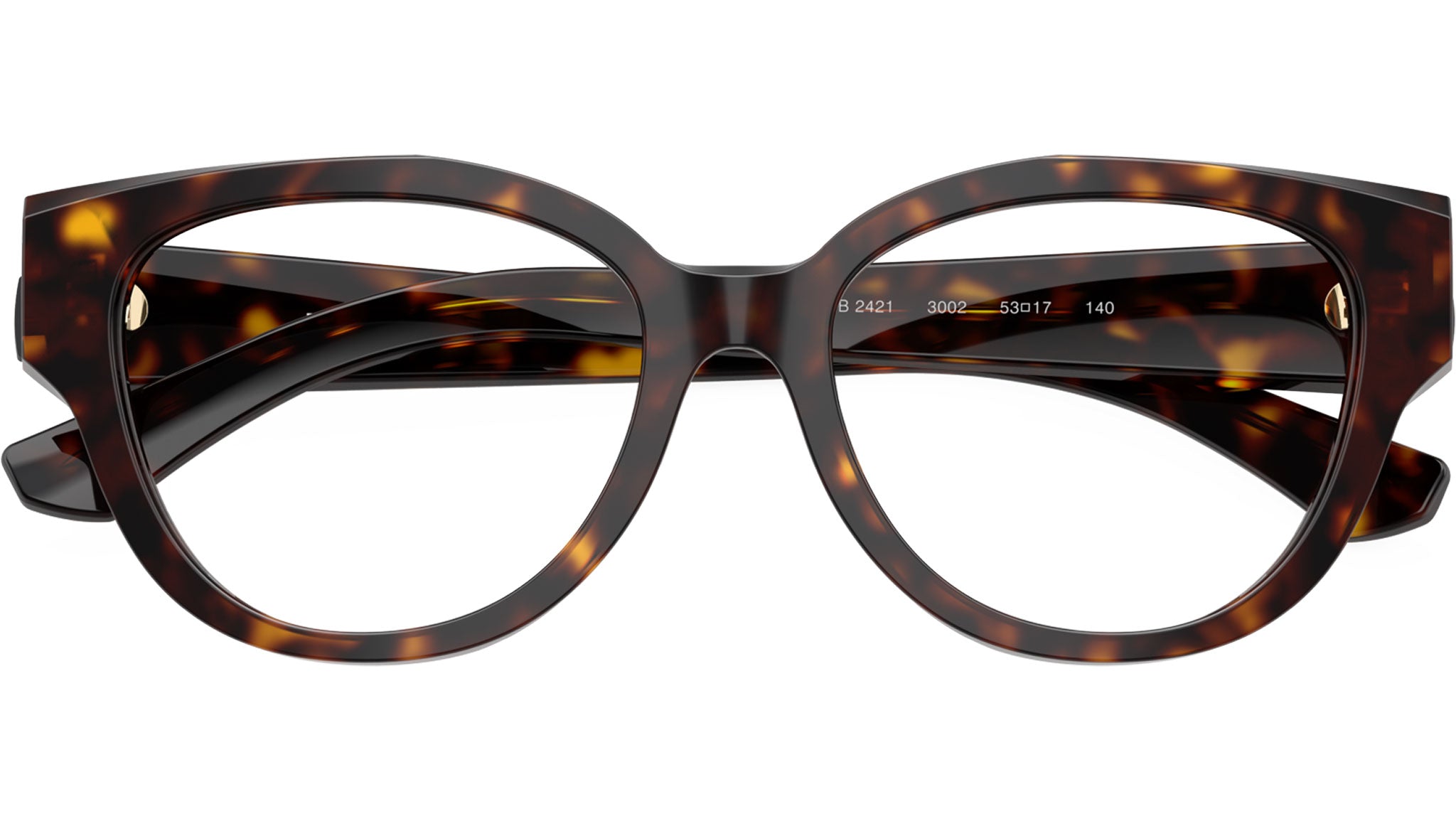 NWT Burberry 0BE2421 Grey Round 51mm Eyeglasses Burberry BE2434D gray frame main image 3