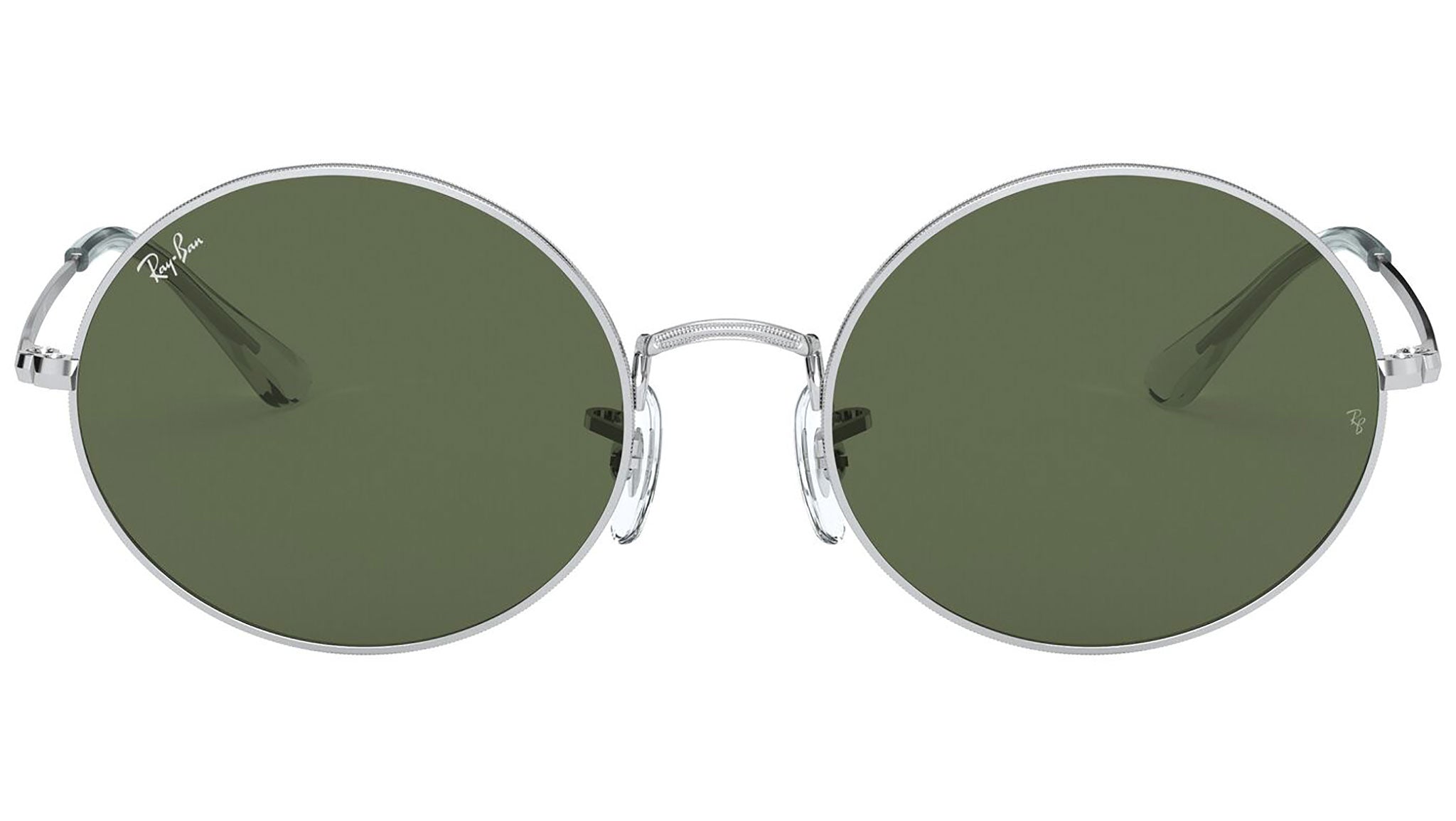 Oval RB1970 silver green - eye-oo.com