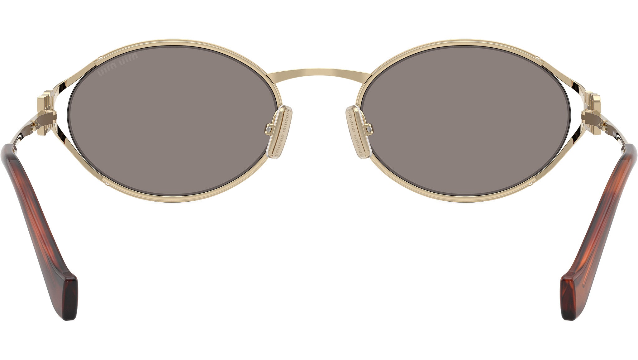 Miu Miu MU52YS Sunglasses ZVN80Q Pale Gold - eye-oo.com