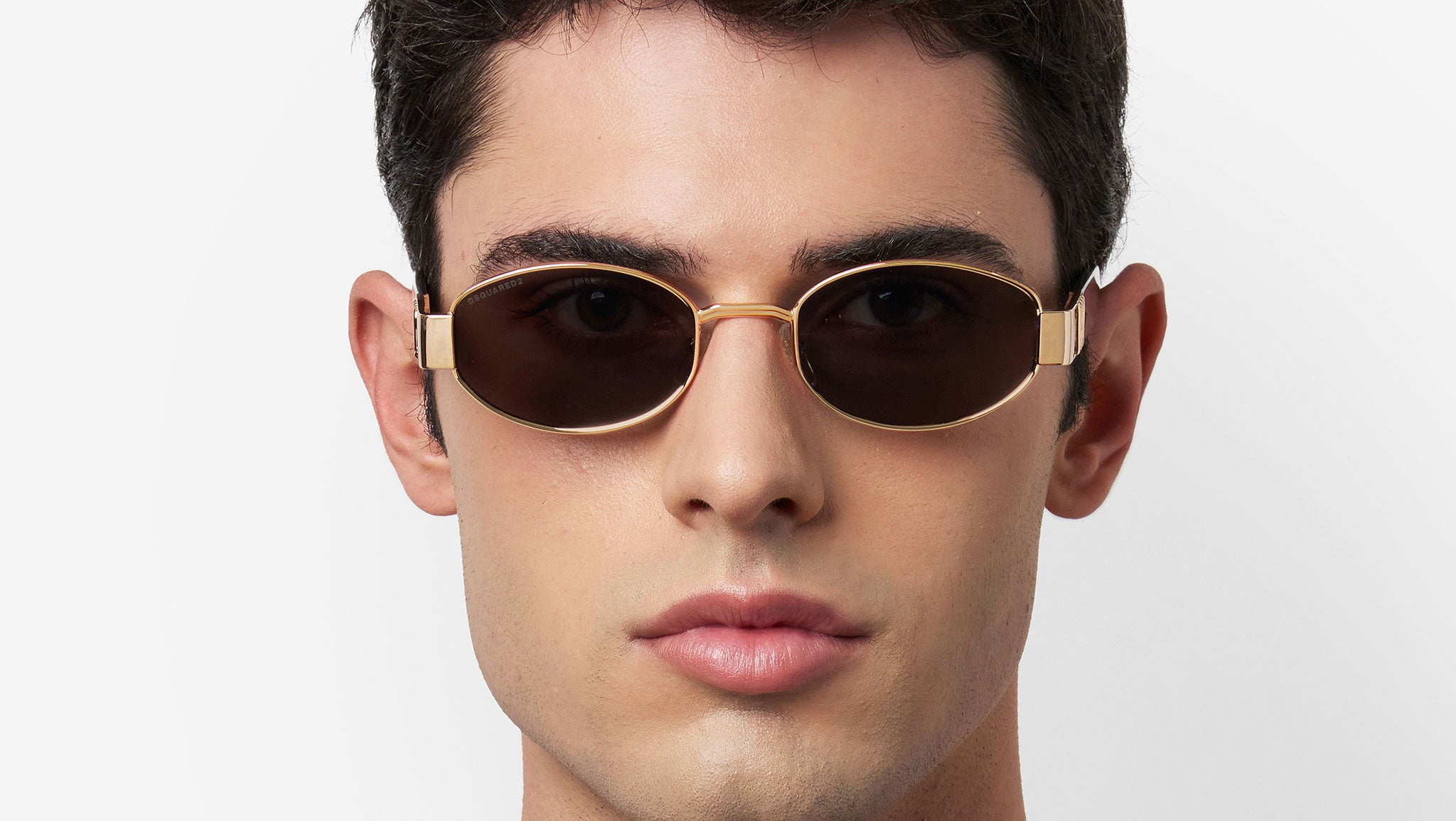Dsquared2 Sunglasses D2 0155/S 000 IR Rose Gold - eye-oo.com display picture 1