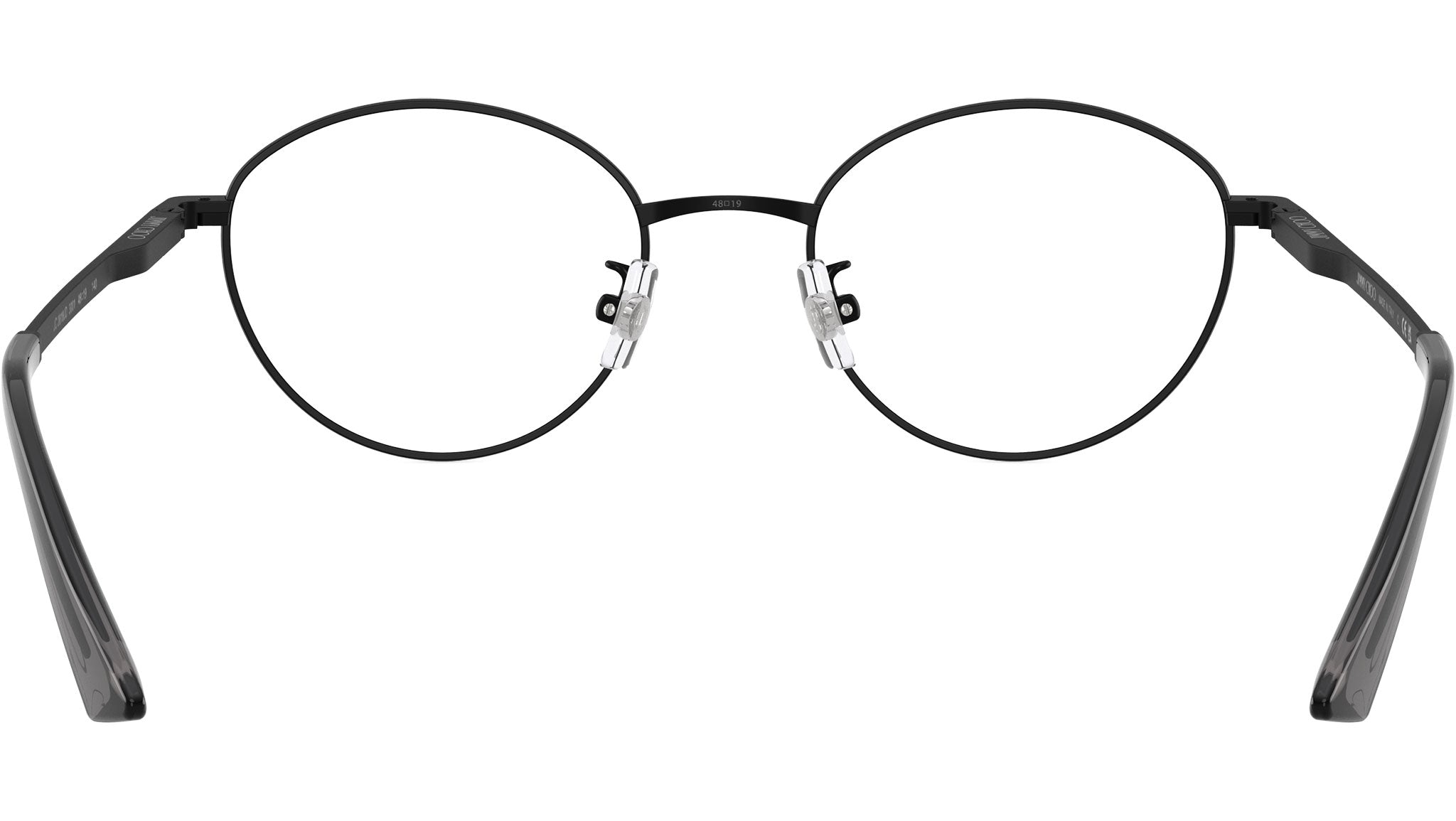 JC2018JD Jimmy Choo Glasses 3001 Matte Black - eye-oo.com