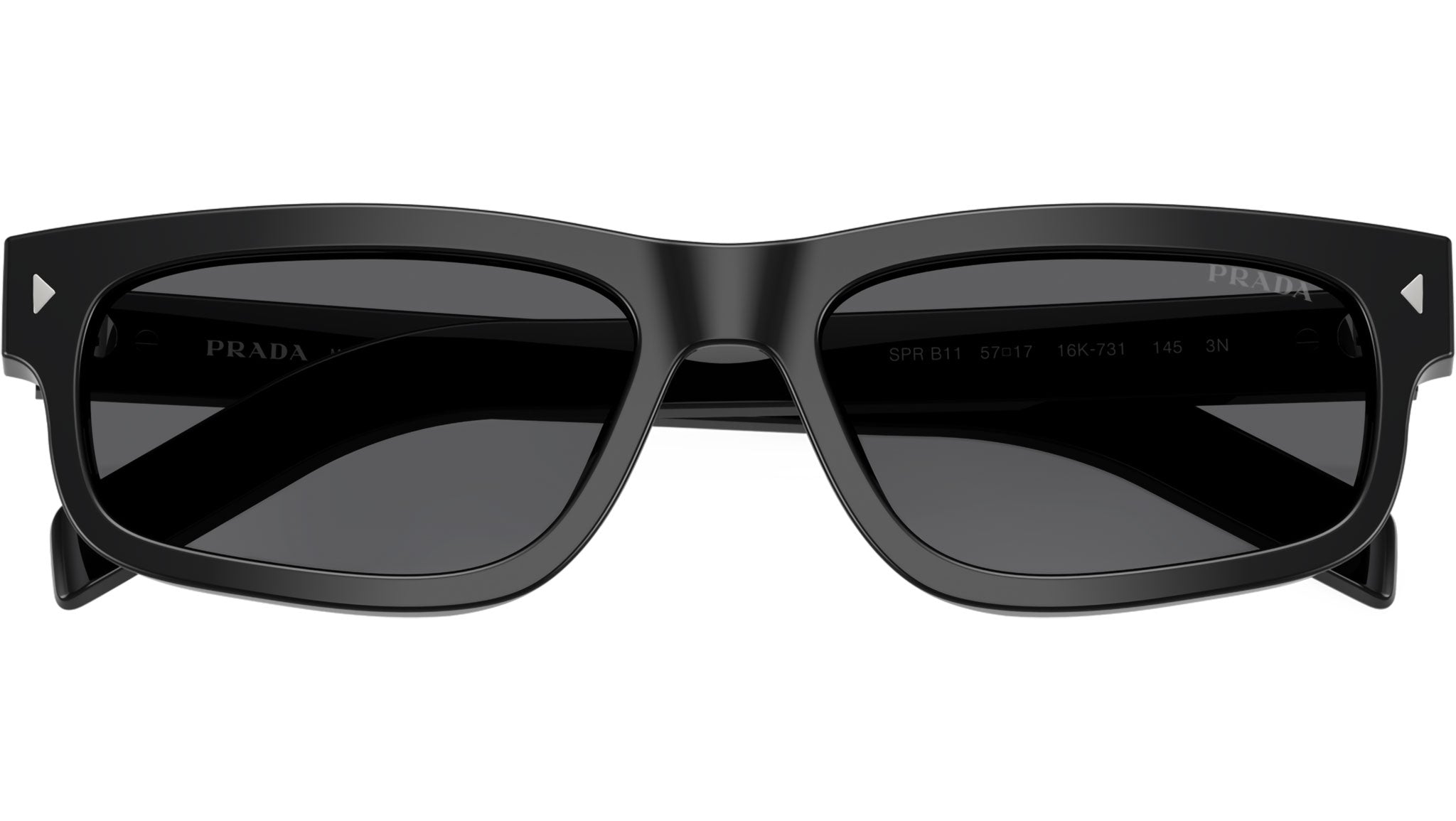 PR B11S Prada Sunglasses 16K731 Black - eye-oo.com