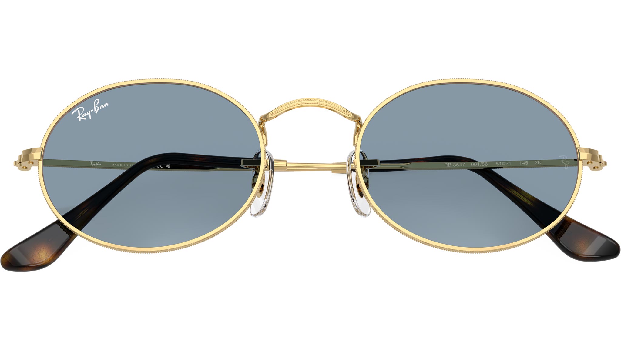 RB3547 Ray-Ban Sunglasses 001/56 Arista Gold - eye-oo.com