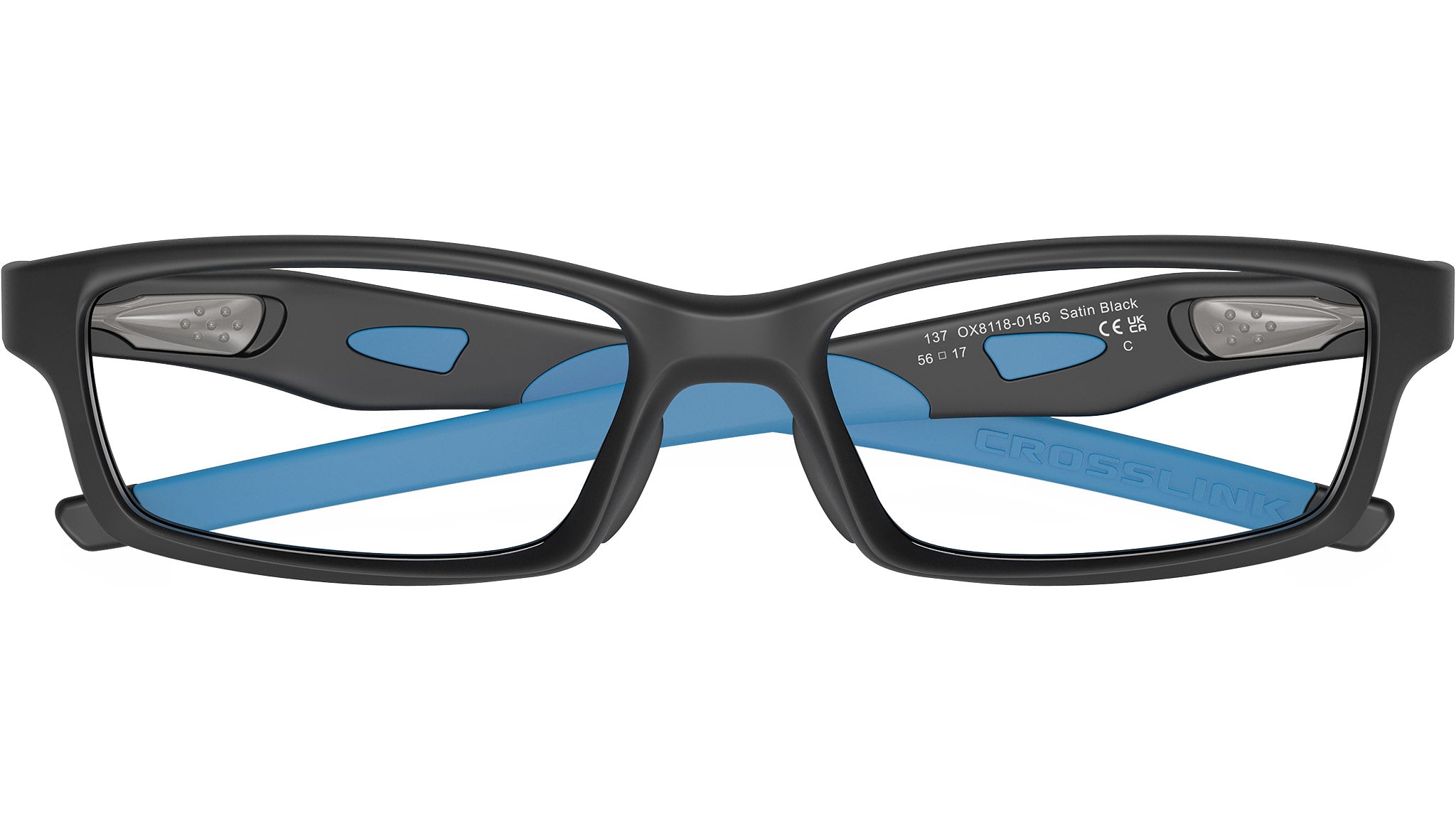 Oakley Crosslink (A) OX8118 811801 Optical Frame Satin Black - eye