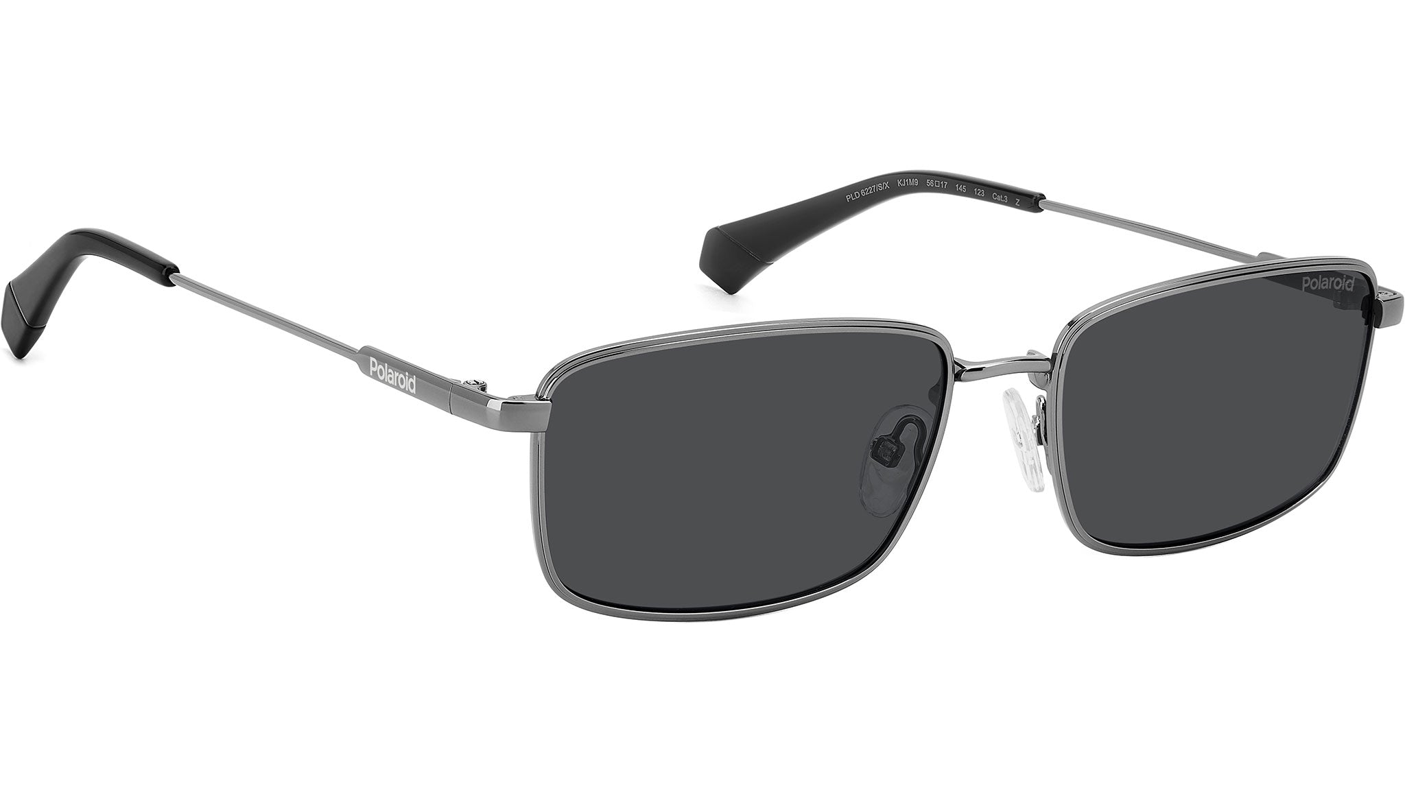 Polaroid PLD 6227/S/X KJ1 M9 Sunglasses Dark Ruthenium - eye-oo.com
