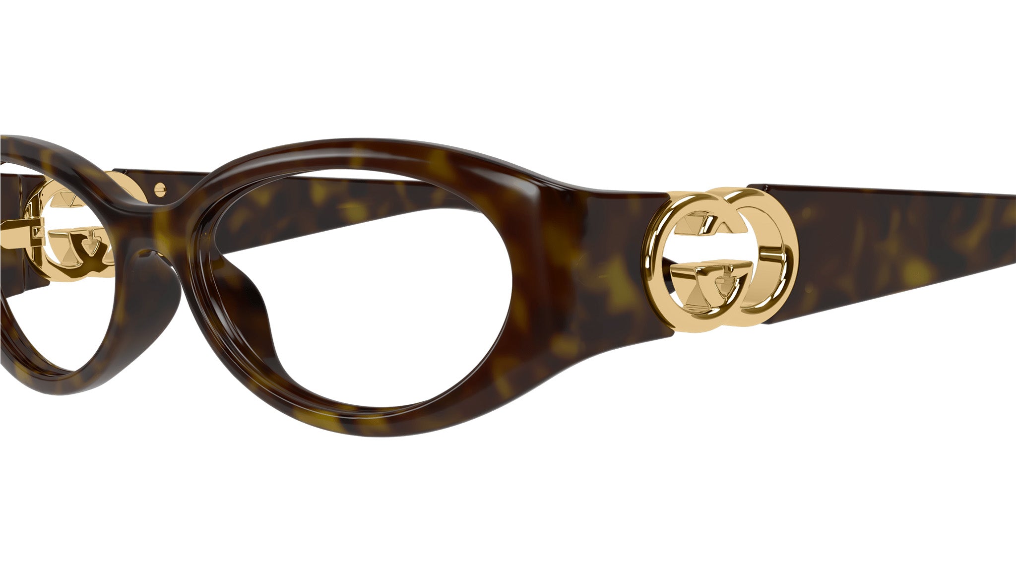 Gucci Eyeglasses GG1693O 002 Dark Dark Havana - eye-oo.com