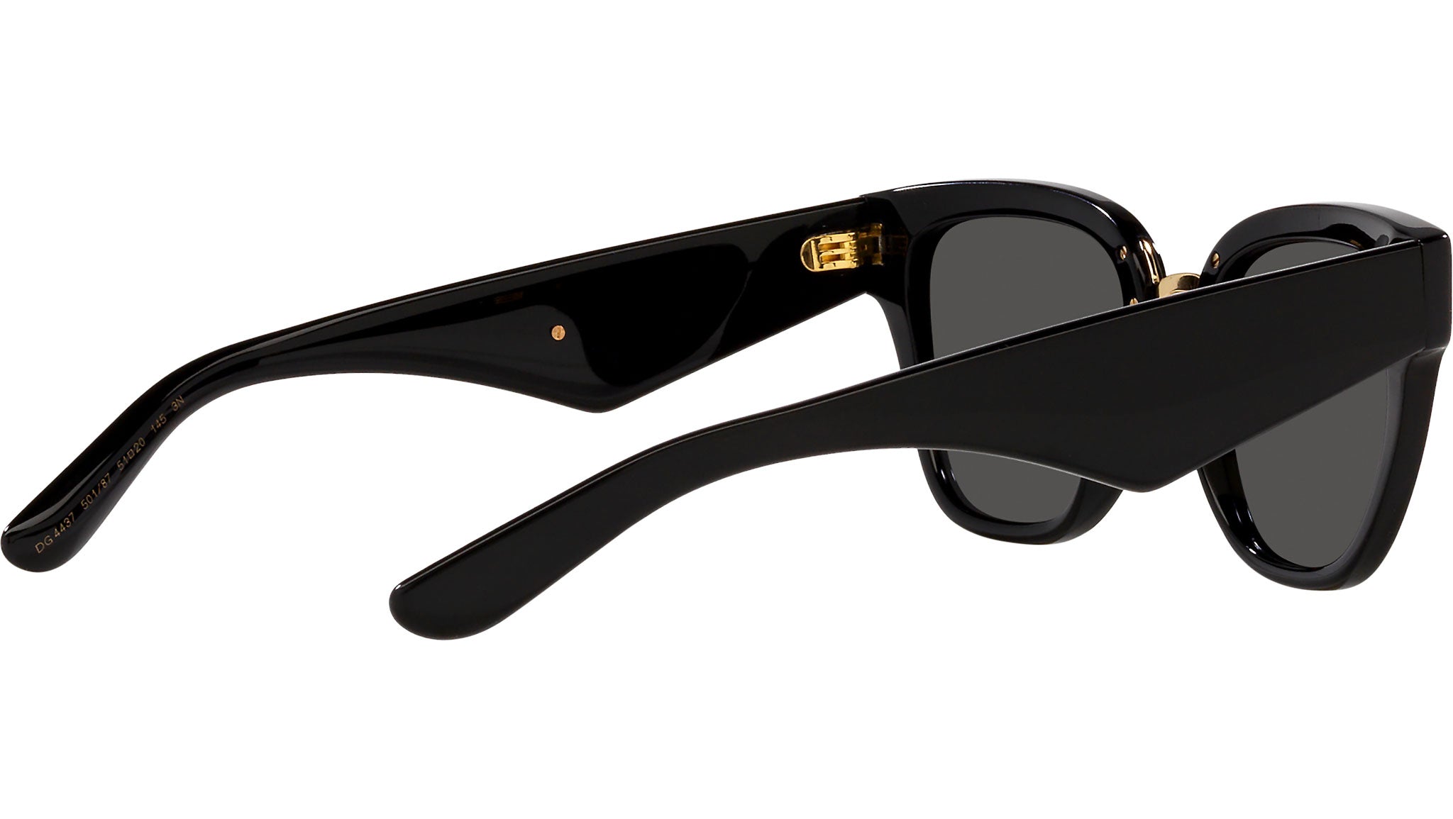 NEW DOLCE&GABBANA BLACK SQUARE WOMEN EYEWEAR DG4437 501/87  SUNGLASSES DG4437 Amazon.com: Dolce & Gabbana DG4437-501/87 Sunglasses BLACK w  main image 2