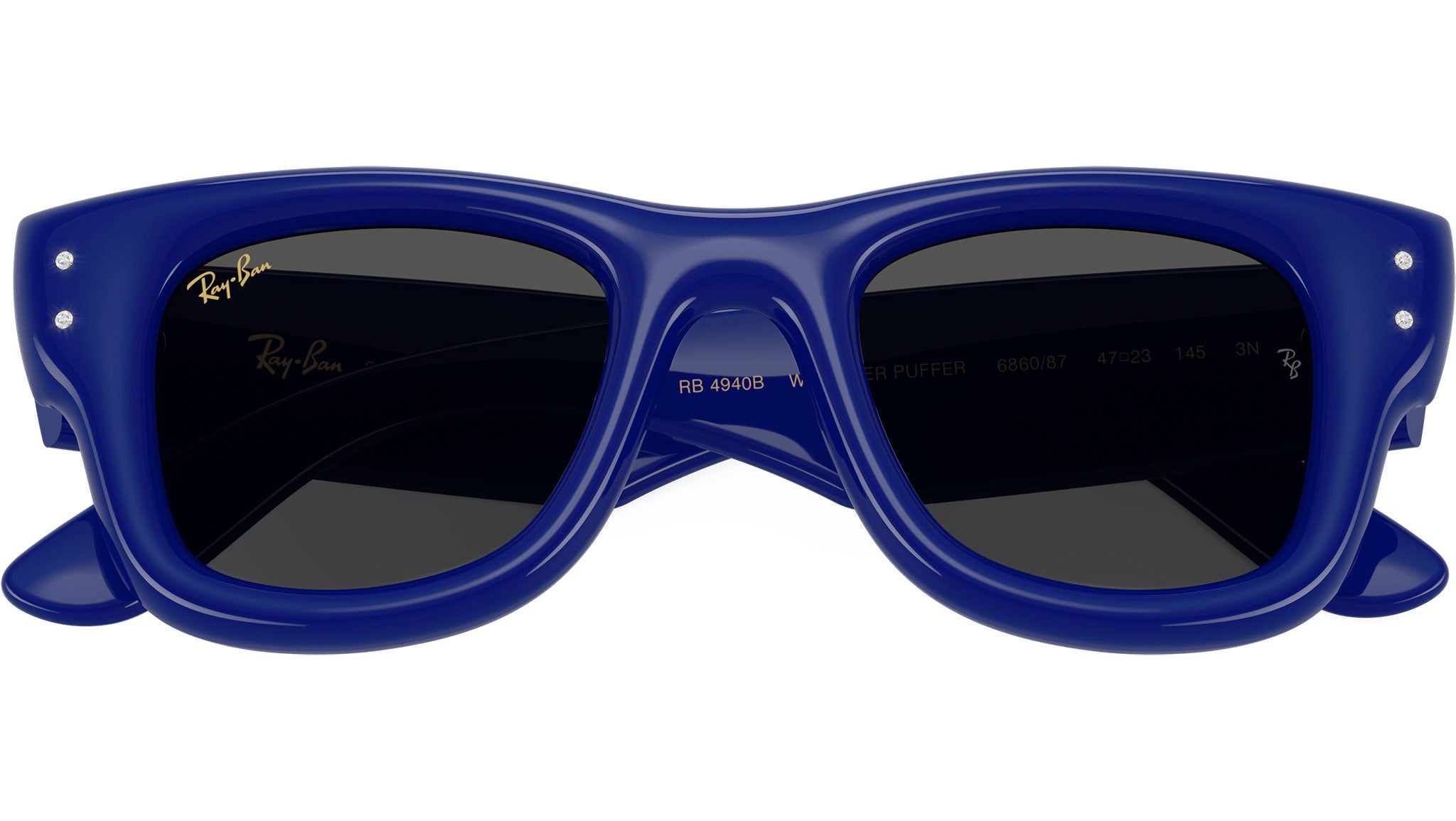 Wayfarer Puffer RB4940B Ray-Ban Sunglasses 686087 Blue