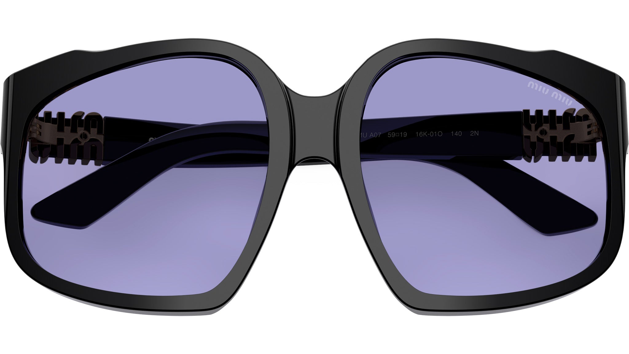 miu Miu Miu MU A50S L (69 - 15) with Pink lenses and Silver frame