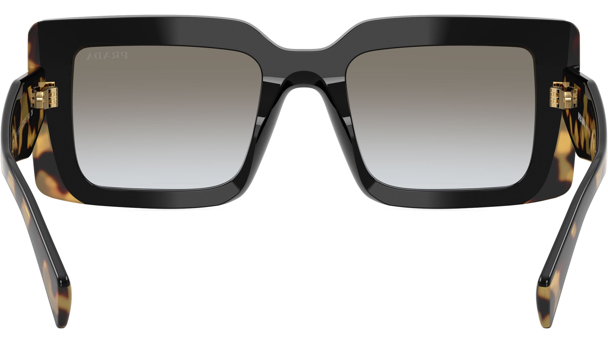 PR D01S Prada Sunglasses 0CD80L Black Medium Tortoise - eye-oo.com