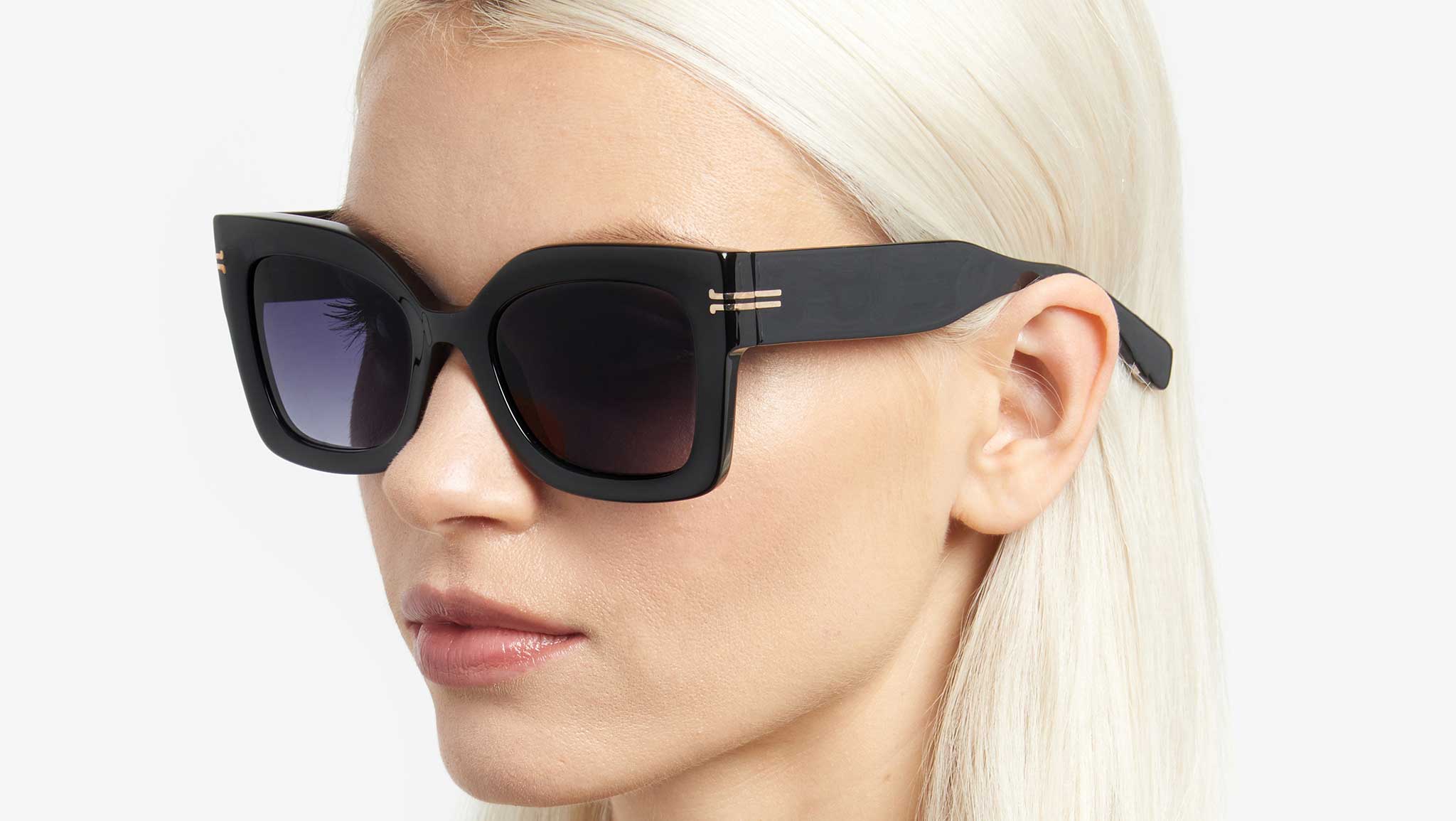 Marc Jacobs MJ 1073/S 807 9O Sunglasses Black - eye-oo.com