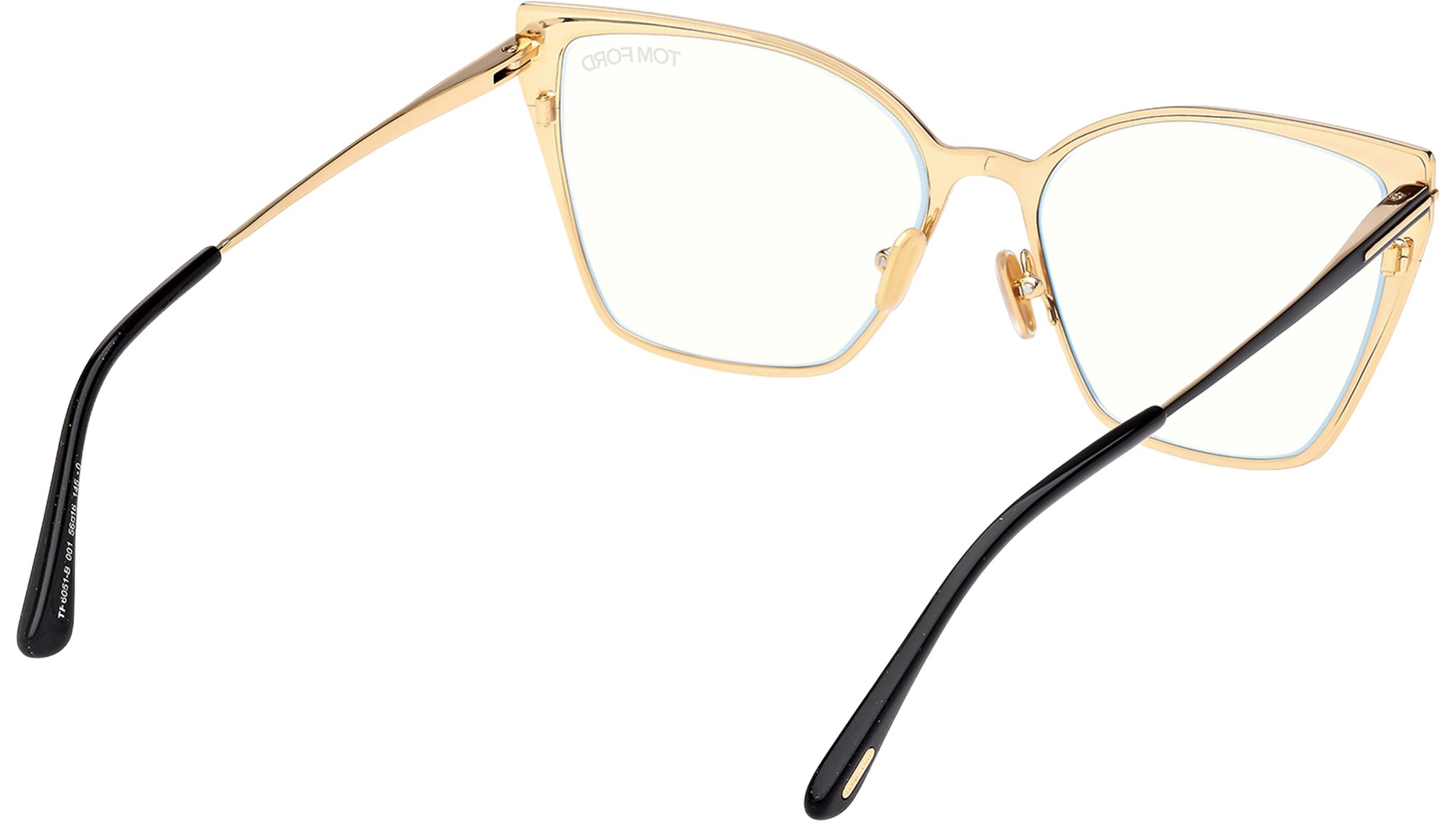 Tom Ford FT6051-B Glasses 001 Shiny Black - eye-oo.com display picture 2