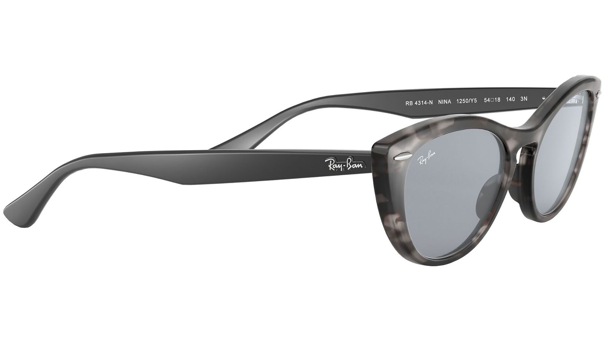Ray-Ban Nina Cat Eye Sunglasses RB4314-N 1250/Y5 54 18 140 2N Ray-Ban Nina RB4314N 1250Y5 Tortoise Sunglasses - eye-oo.com main image 3