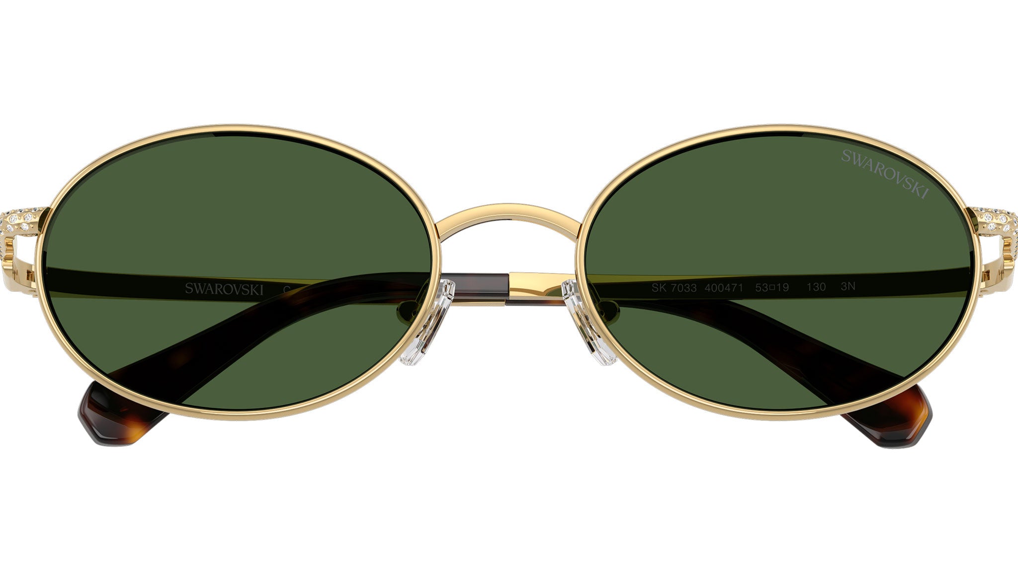 Swarovski SK7033 Sunglasses 400471 Gold - eye-oo.com