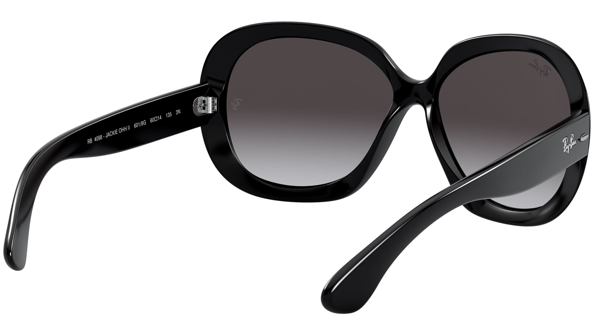 サングラス+メガネ RAY-BAN RB4098 JACKIE OHH II Ray-Ban Jackie Ohh II RB4098 601/8G Black Sunglasses - eye-oo.com
